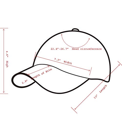 Bass Fish Hats for Men Women - Fly Fishing Gifts Dad Hat Baseball Caps