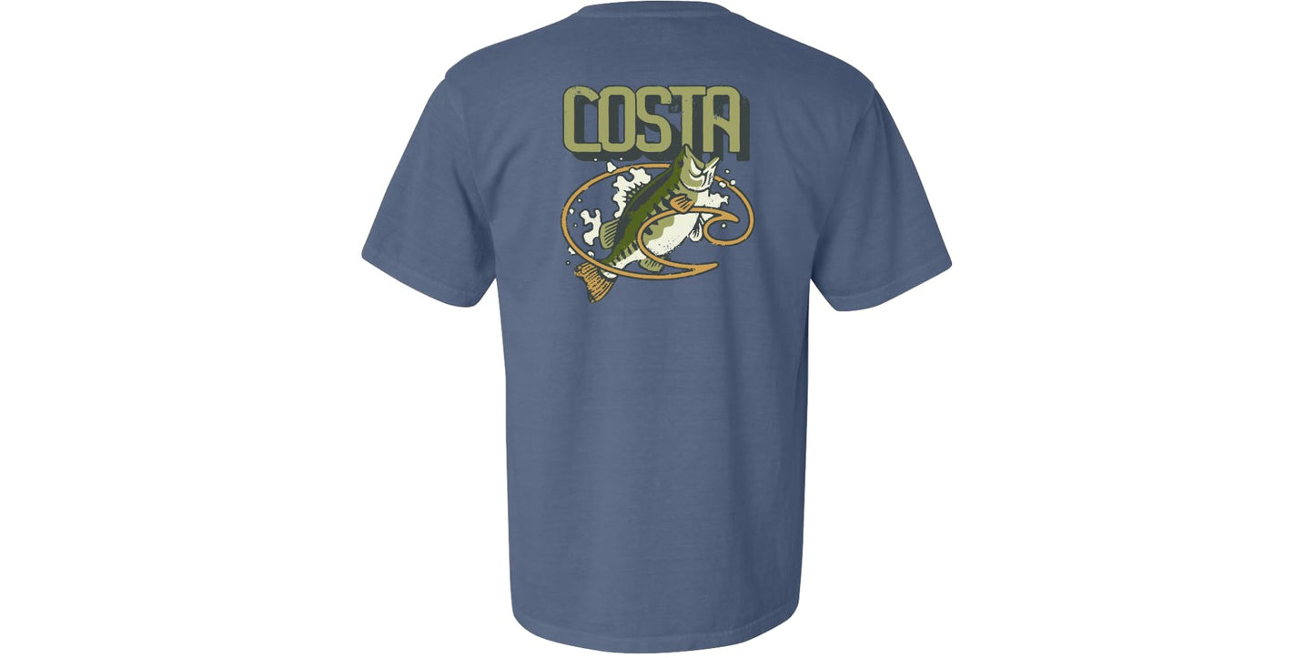Costa Del Mar Mens Jumping Bass Tee