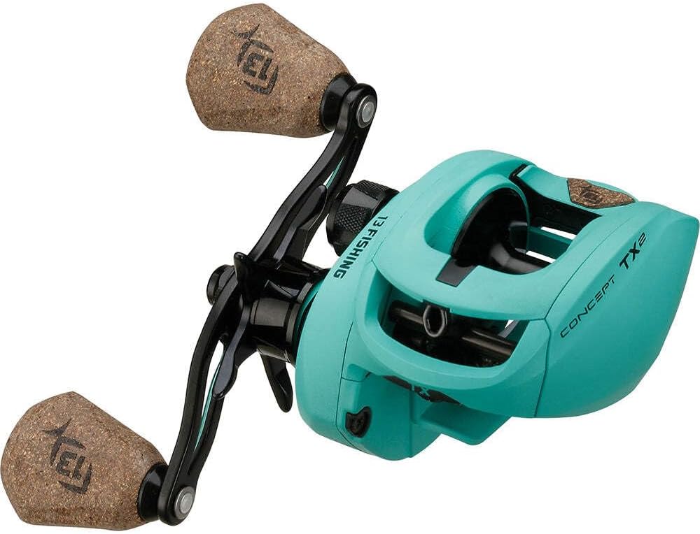 Concept TX2 - Baitcast Reels - Includes Skull Cap Low-Profile Baitcast Reel Cover
