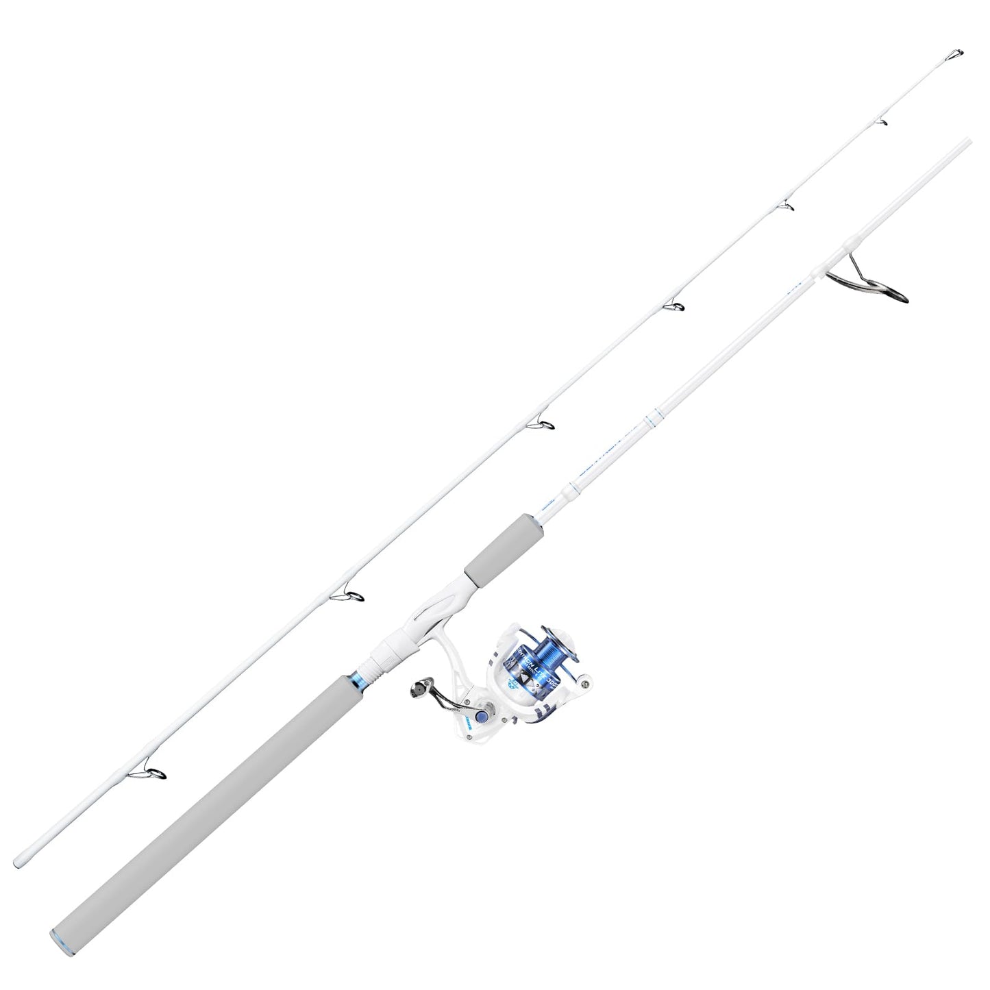 KastKing Centron Lite Fishing Rod and Reel Combo, IM6 Graphite 2Pc Blanks, Stainless Steel Guides with Ceramic Rings, Contoured EVA Handles & Fighting Butt, Split or Full Rear Handle Design, 13 Models