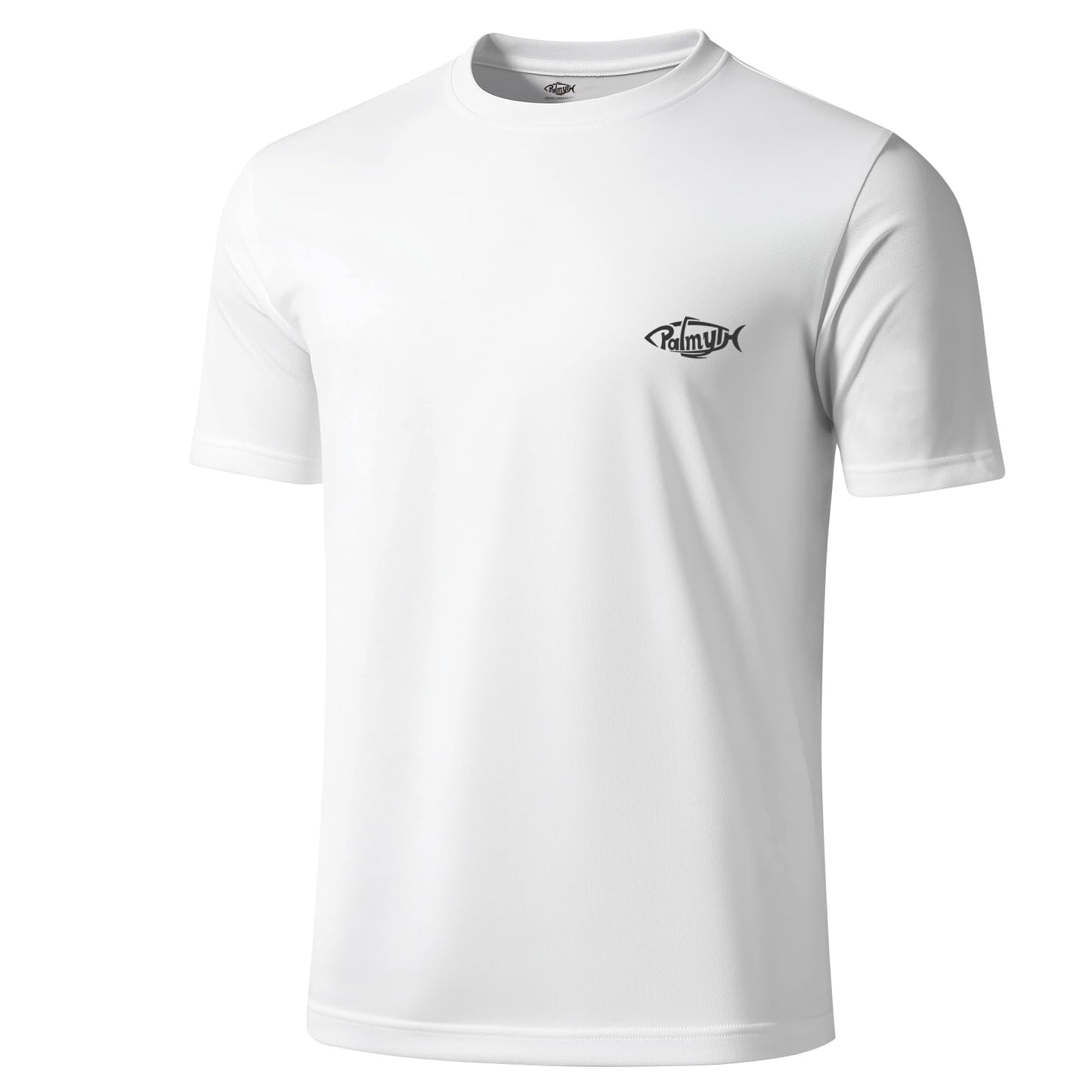 Palmyth Mens Fishing Shirts UPF 50+ Sun Protection Short Sleeve UV T-Shirts Breathable Quick-Dry