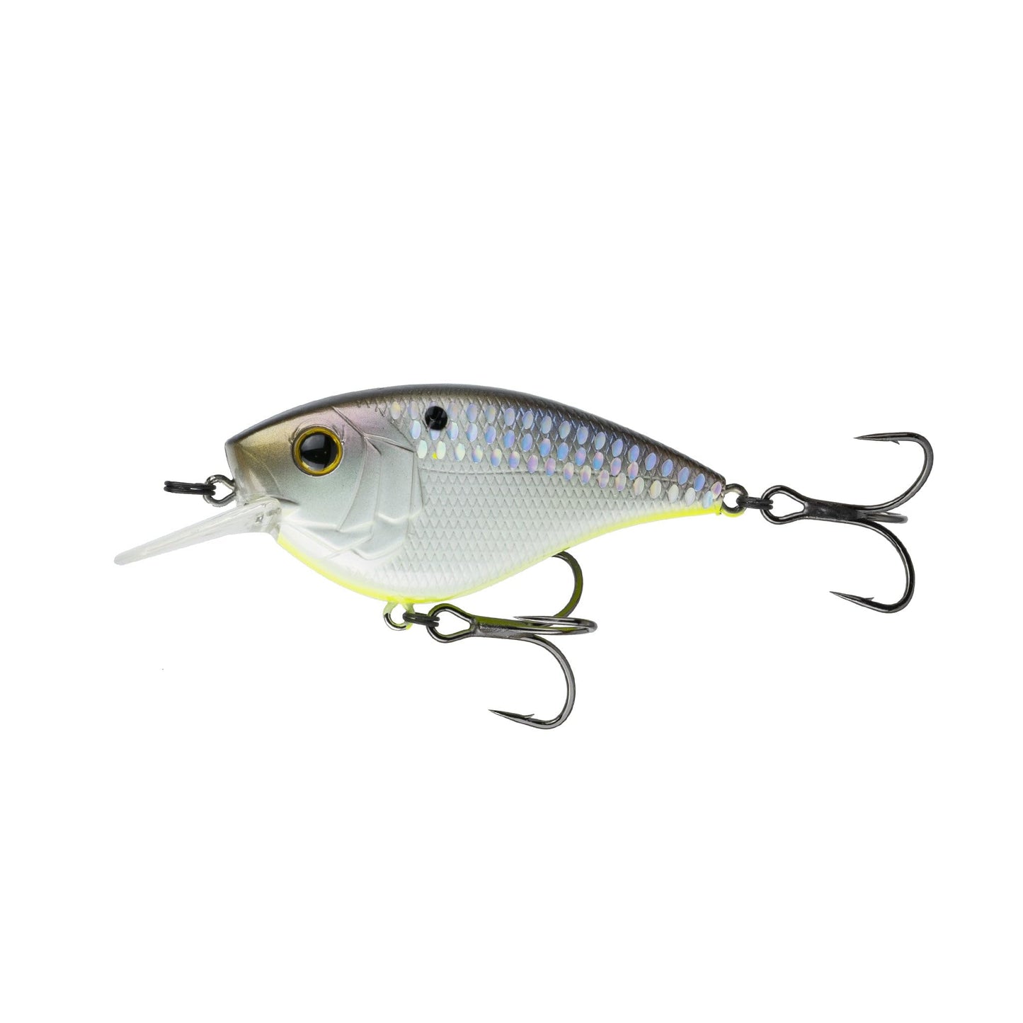 6th Sense – Crush Flat 75X – Flat-Sided Squarebill Crankbait – Bass Fishing – Dives Up to 5 ft – Hunting Action