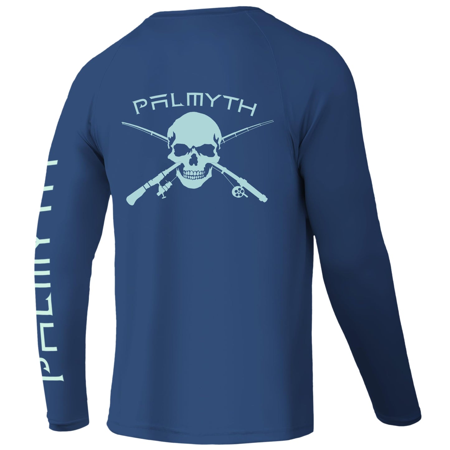 Palmyth Fishing Shirts for Men Long Sleeve UPF 50+ T Shirt Sun Protection Tee