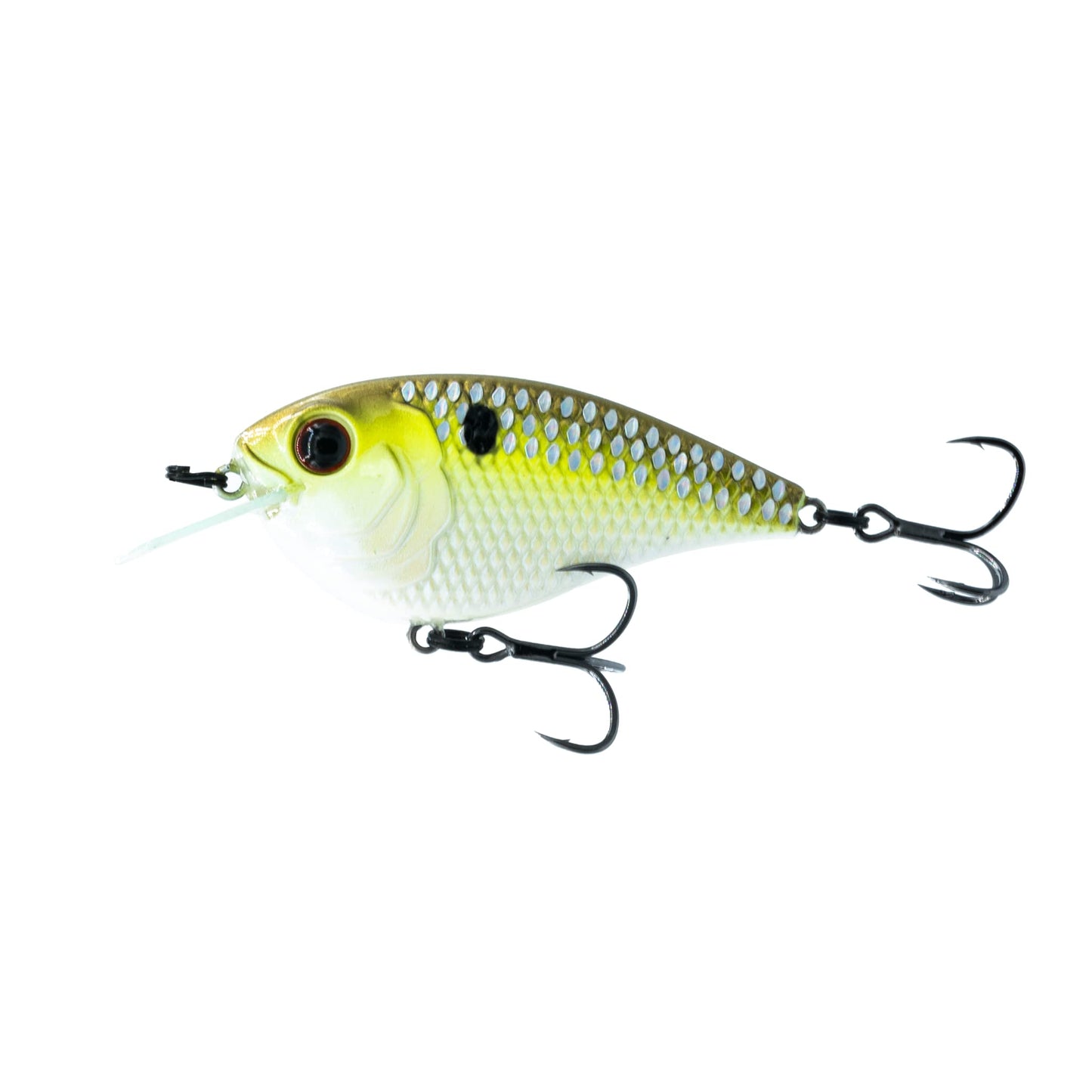 6th Sense Flat Finesse F4 Crankbait – Great Castability with Tight Wobble Action, Internal Weight Transfer for Long Distance Casting, and Circuit Board Bill