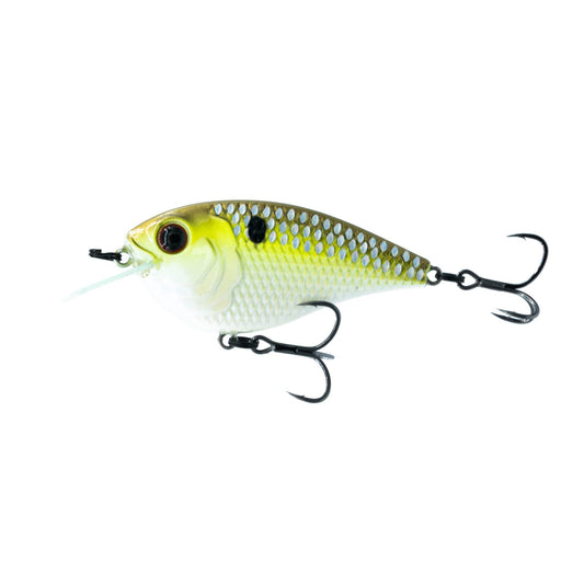 6th Sense Flat Finesse F4 Crankbait – Great Castability with Tight Wobble Action, Internal Weight Transfer for Long Distance Casting, and Circuit Board Bill