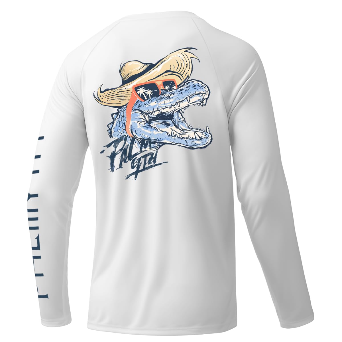 Palmyth Fishing Shirts for Men Long Sleeve UPF 50+ T Shirt Sun Protection Tee
