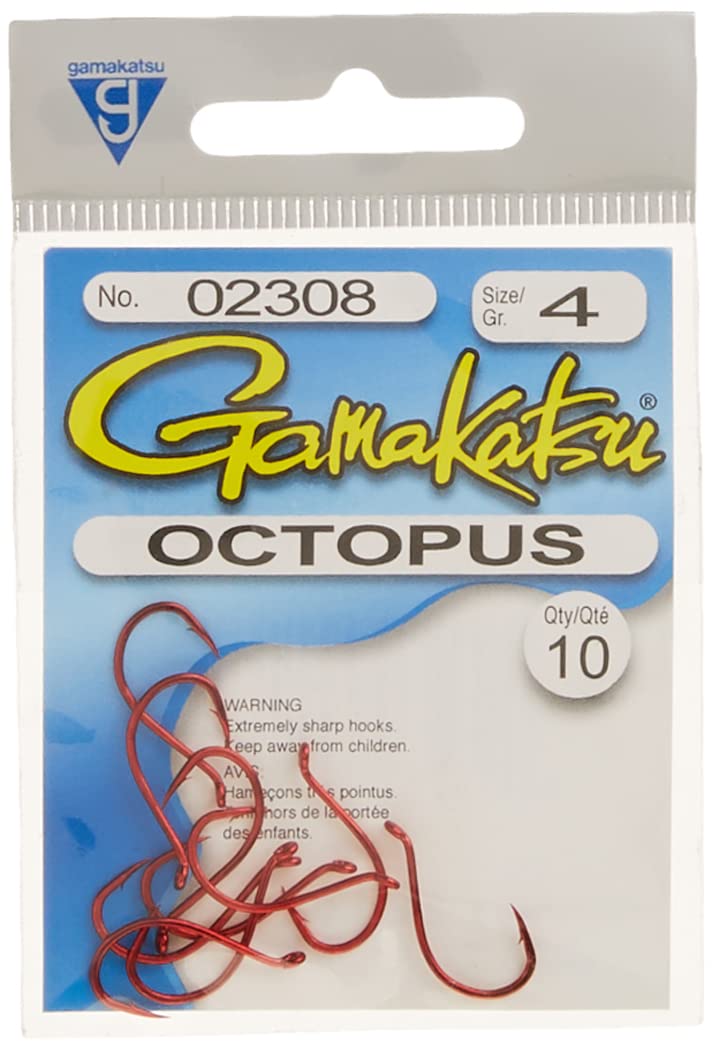 Gamakatsu Octopus Hook-10 Per Pack