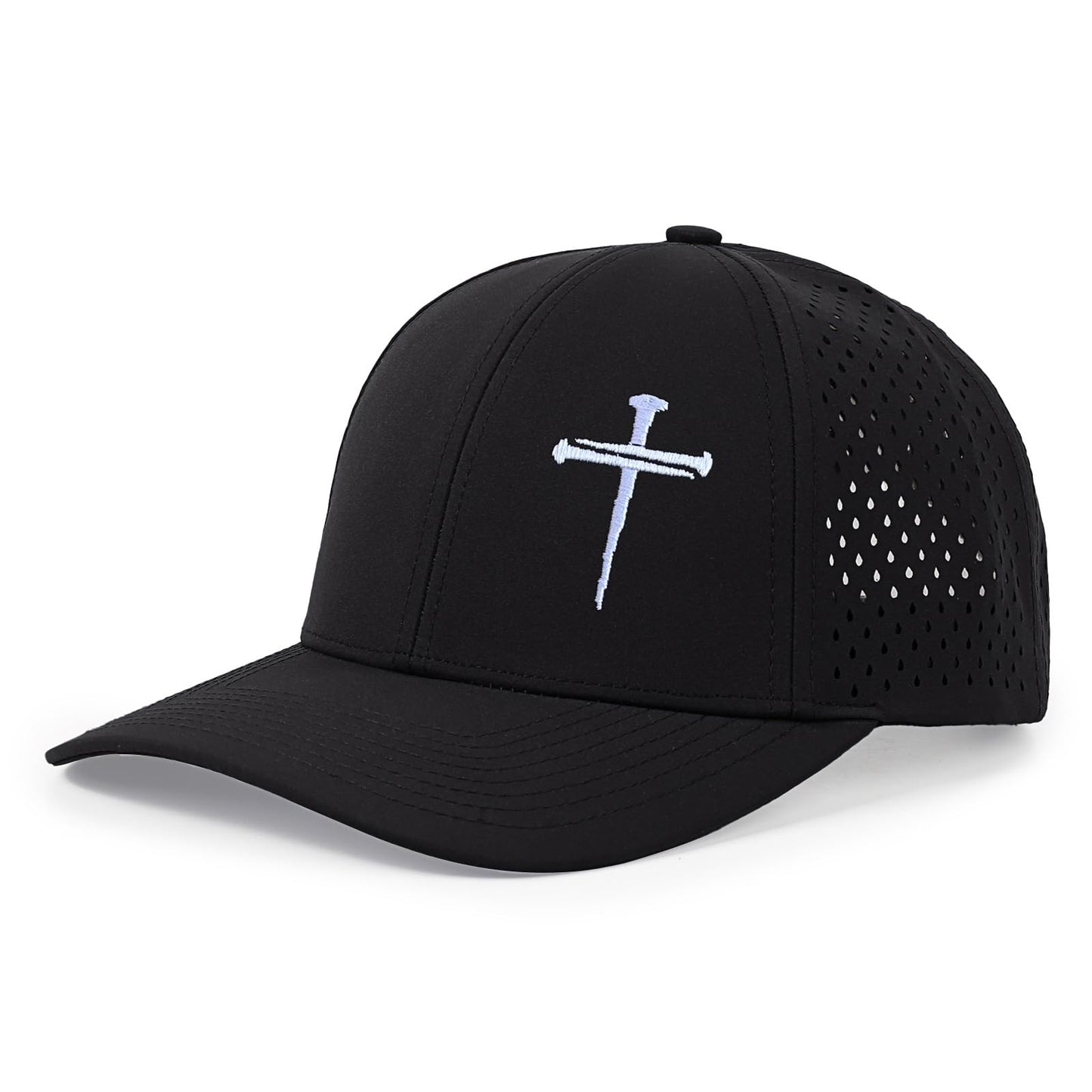 Quick Dry Baseball Cap Laser Cut Mesh Snapback Hats for Men & Women