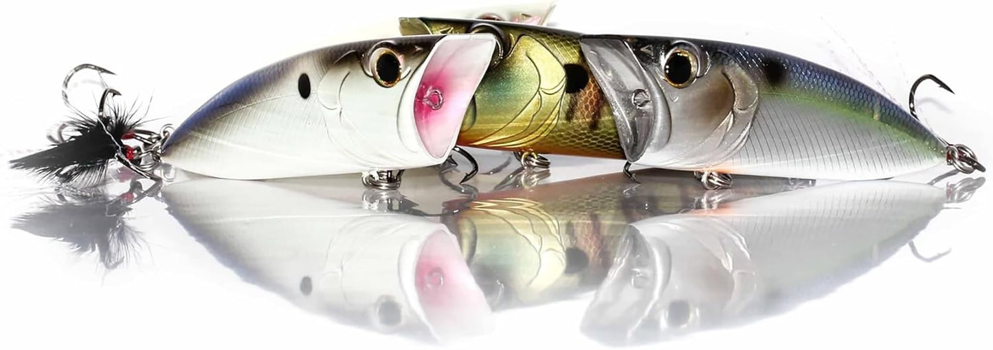 6th Sense – Silent SplashBack Popper – Topwater Popper – Bass Fishing – 70mm 3/8oz. or 90mm 3/4oz.
