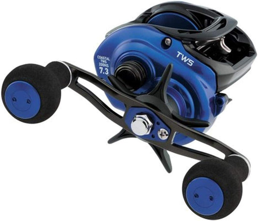 Daiwa CLTW200HS Coastal TWS Reel, 7.3: 1 Gear Ratio, 7CRBB, 1RB, 15.40 lb Max Drag, Right Hand