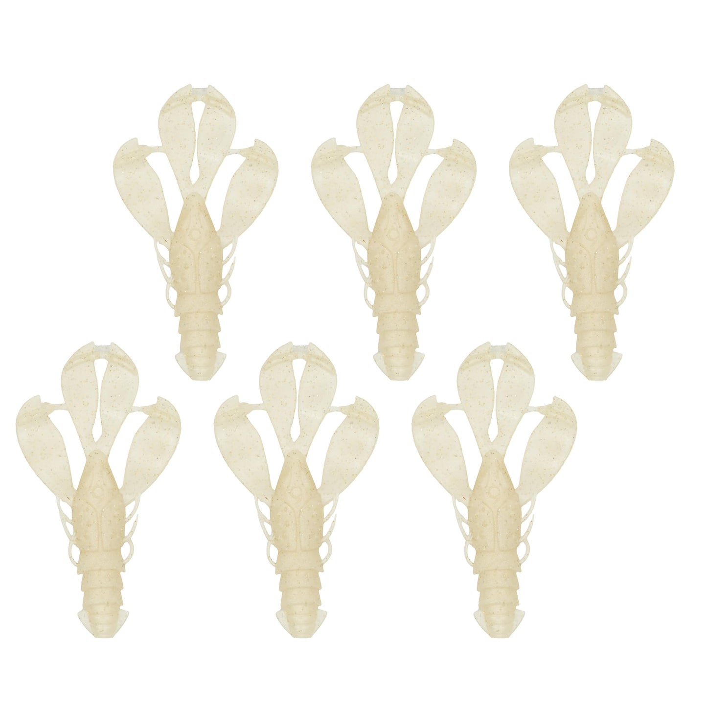 6th Sense – Congo Craw 3.8" – Creature Bait – Bass Fishing – Customizable Appendages (5 per Pack) Made in The USA