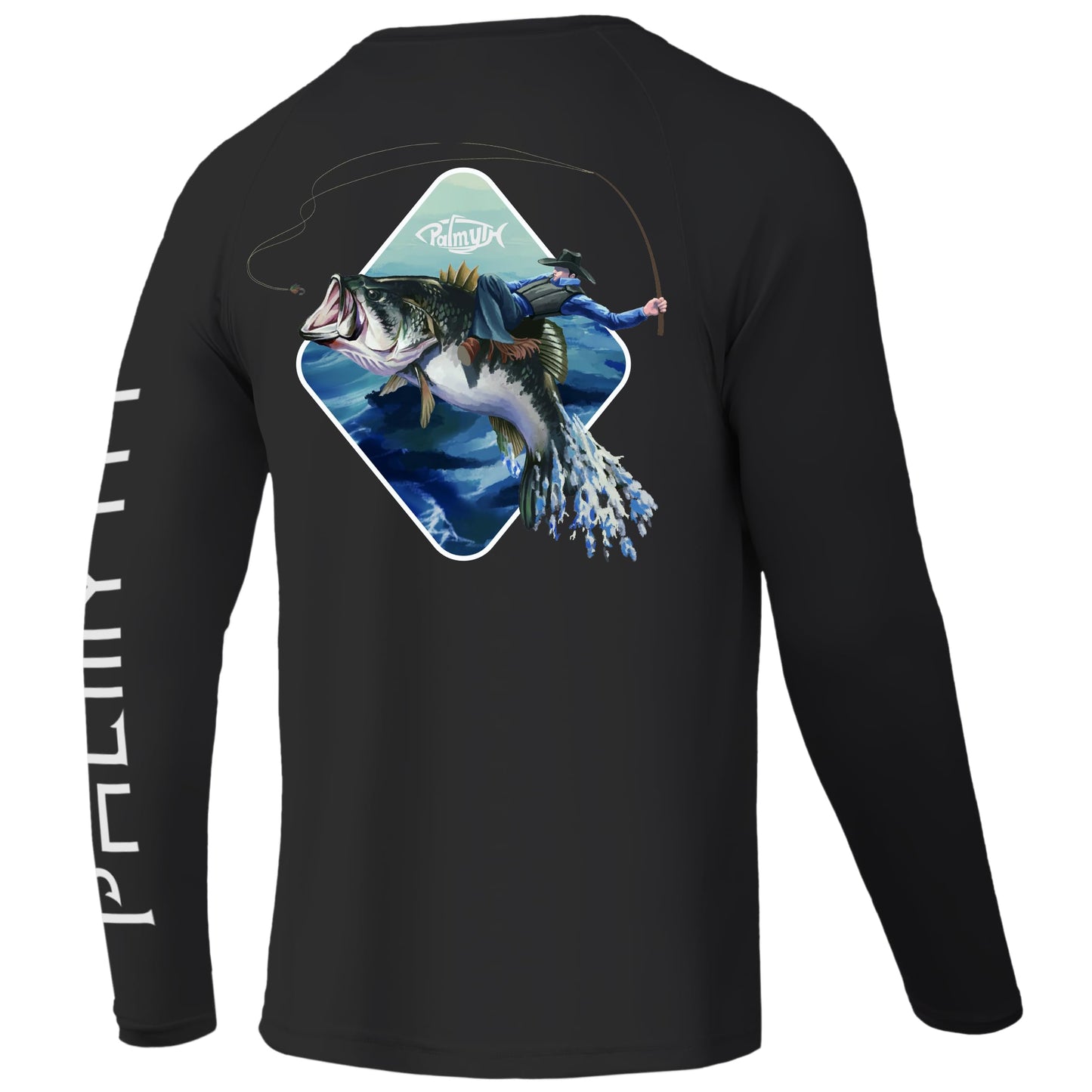 Palmyth Fishing Shirts for Men Long Sleeve UPF 50+ T Shirt Sun Protection Tee