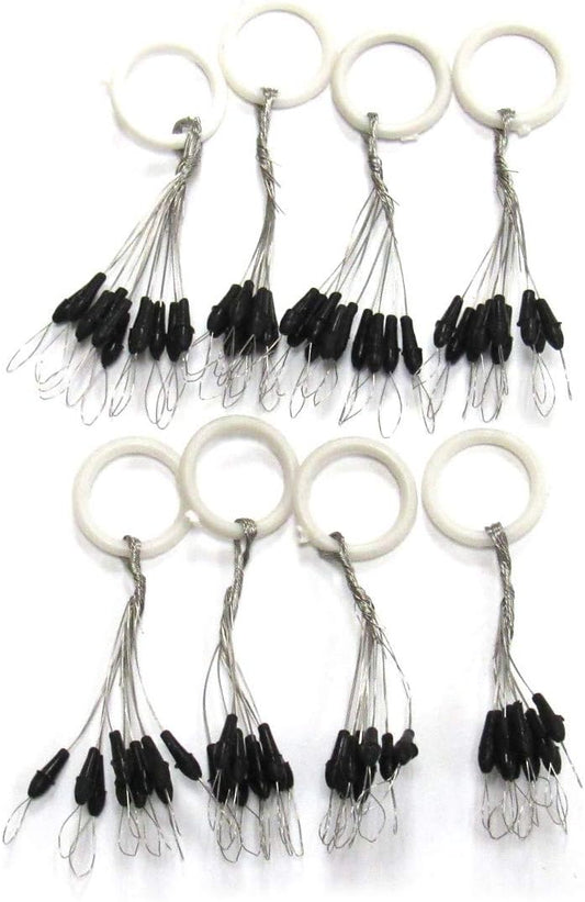 Harmony Fishing - Weight Pegs for Lead or Tungsten Worm/Flipping Weights (8 Pack = 80 Pegs)