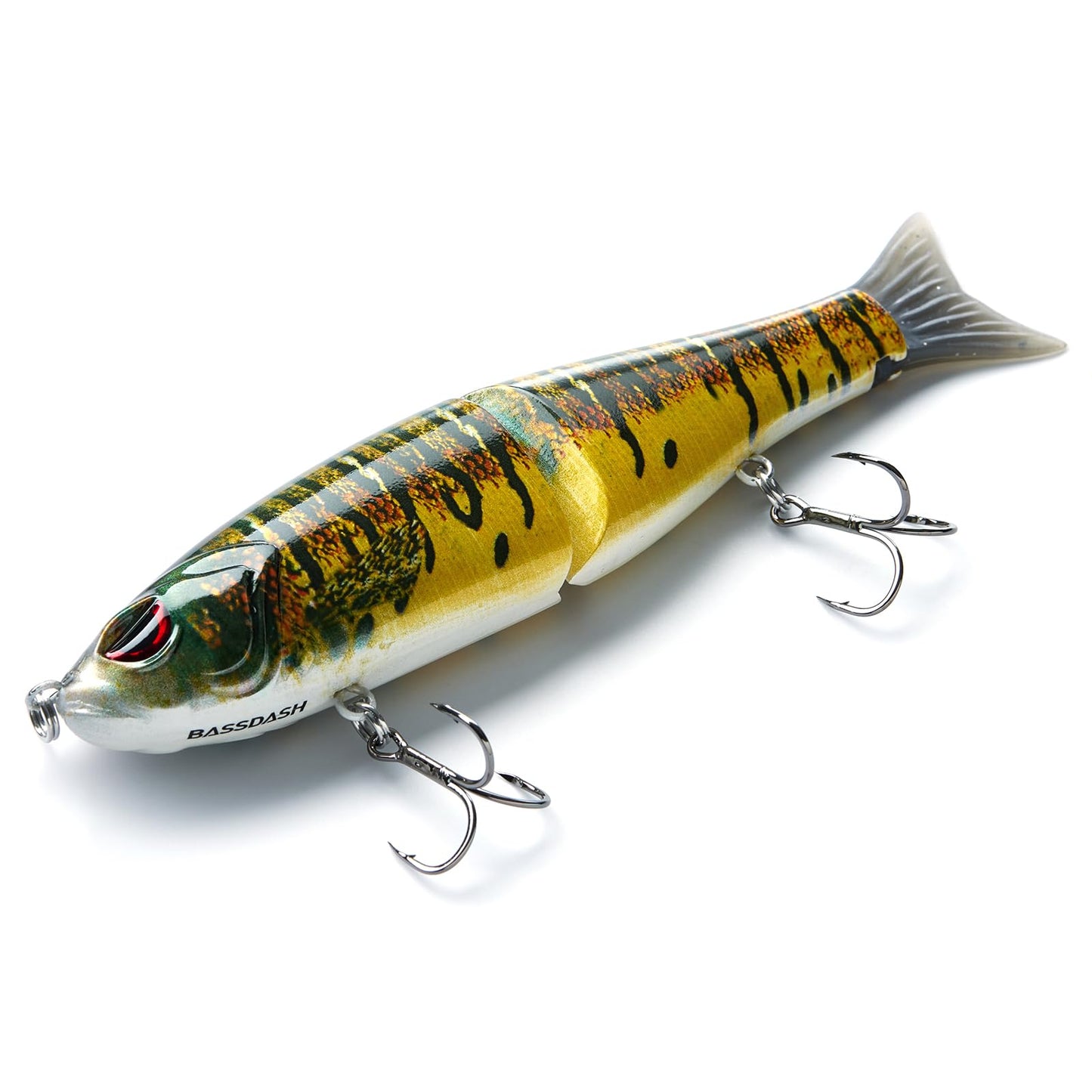 Bassdash SwimShad Glide Baits Jointed Swimbait Bass Pike Salmon Trout Muskie Fishing Lure