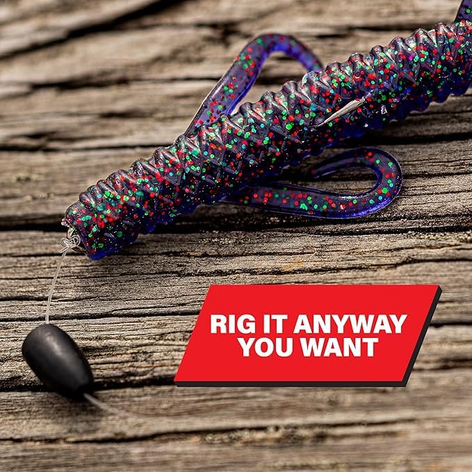 6th Sense Hogwalla 5.8 Hybrid Soft Plastic – Bass Fishing Lure, Versatile for Texas Rig, Carolina Rig, Flipping – Made in The USA