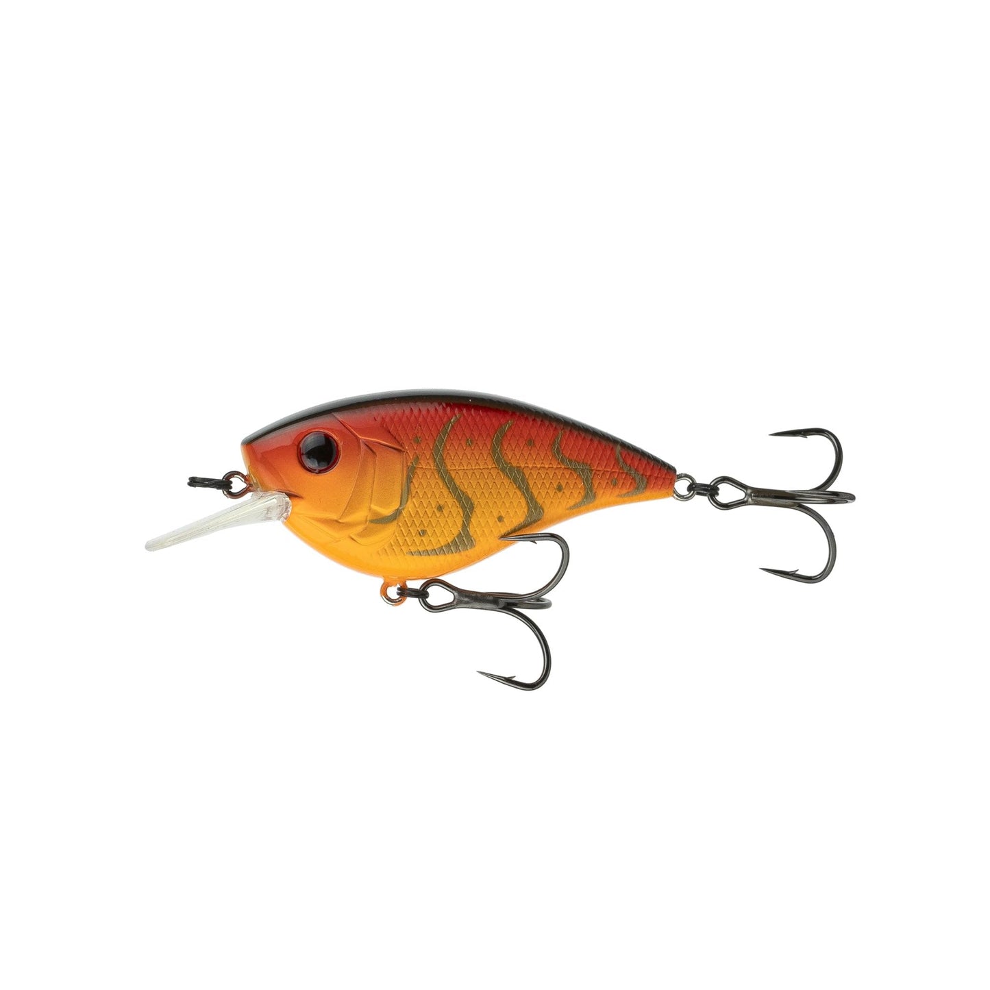 6th Sense – Crush Flat 75X – Flat-Sided Squarebill Crankbait – Bass Fishing – Dives Up to 5 ft – Hunting Action