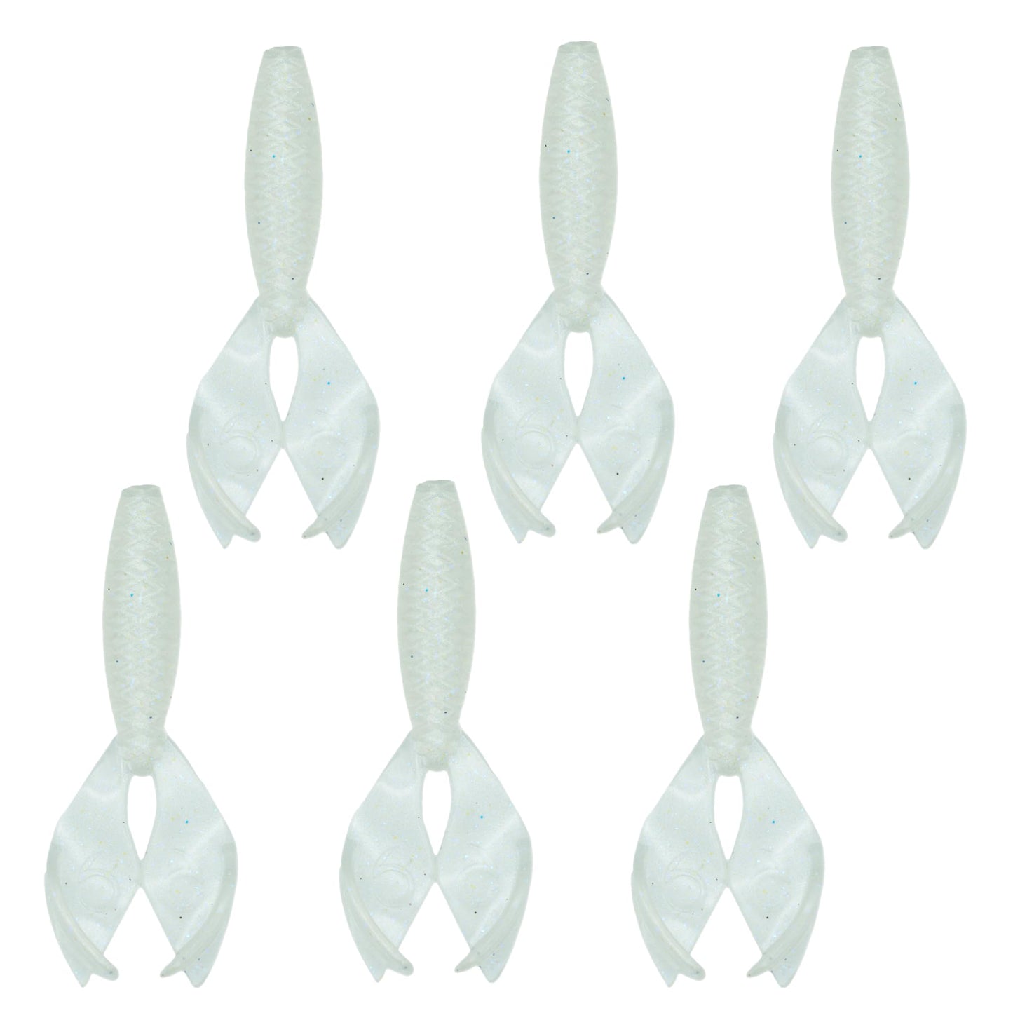 6th Sense - Bongo 3.7 - Soft Plastics Jig Trailer/Creature Bait - Bass Fishing (6 per Pack)