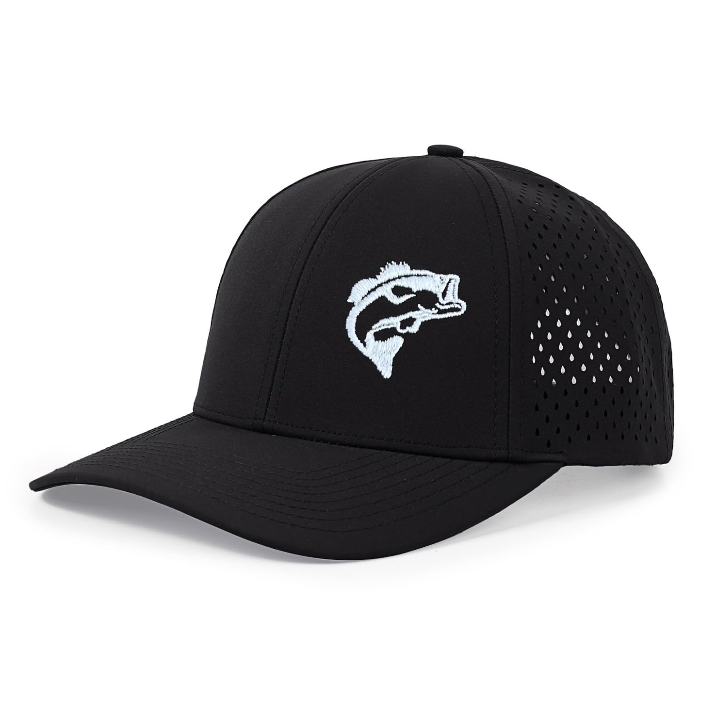Quick Dry Baseball Cap Laser Cut Mesh Snapback Hats for Men & Women