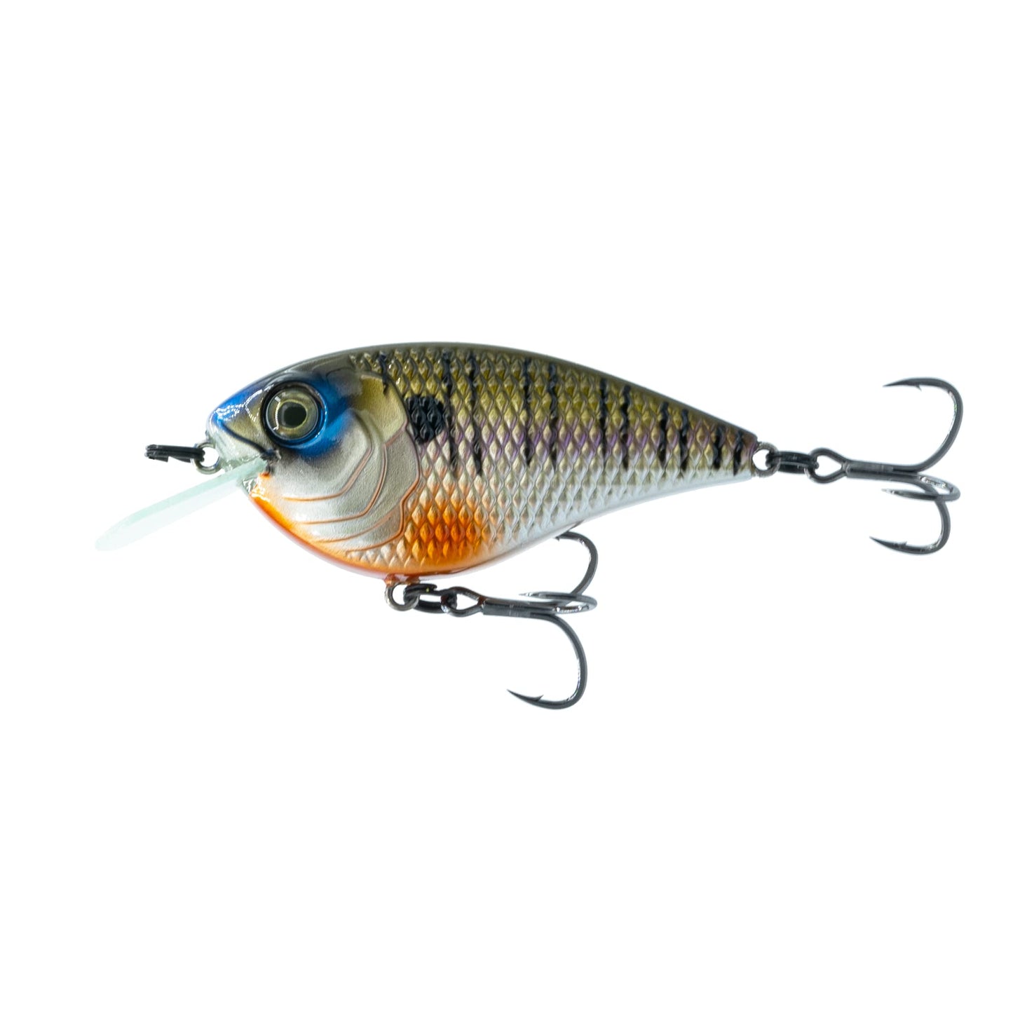 6th Sense Flat Finesse F4 Crankbait – Great Castability with Tight Wobble Action, Internal Weight Transfer for Long Distance Casting, and Circuit Board Bill