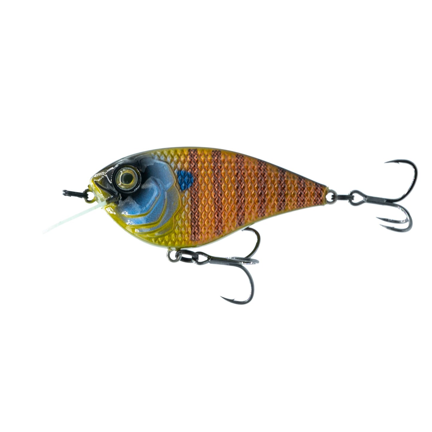 6th Sense Flat Finesse F4 Crankbait – Great Castability with Tight Wobble Action, Internal Weight Transfer for Long Distance Casting, and Circuit Board Bill