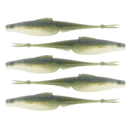 6th Sense Flush 7.5 Heavy – Bass Fishing Lure | Weighted Soft Jerkbait with Keel-Style Belly, Realistic Fins, Level Falling Action, and Ideal 6/0–7/0 Hook Pairing