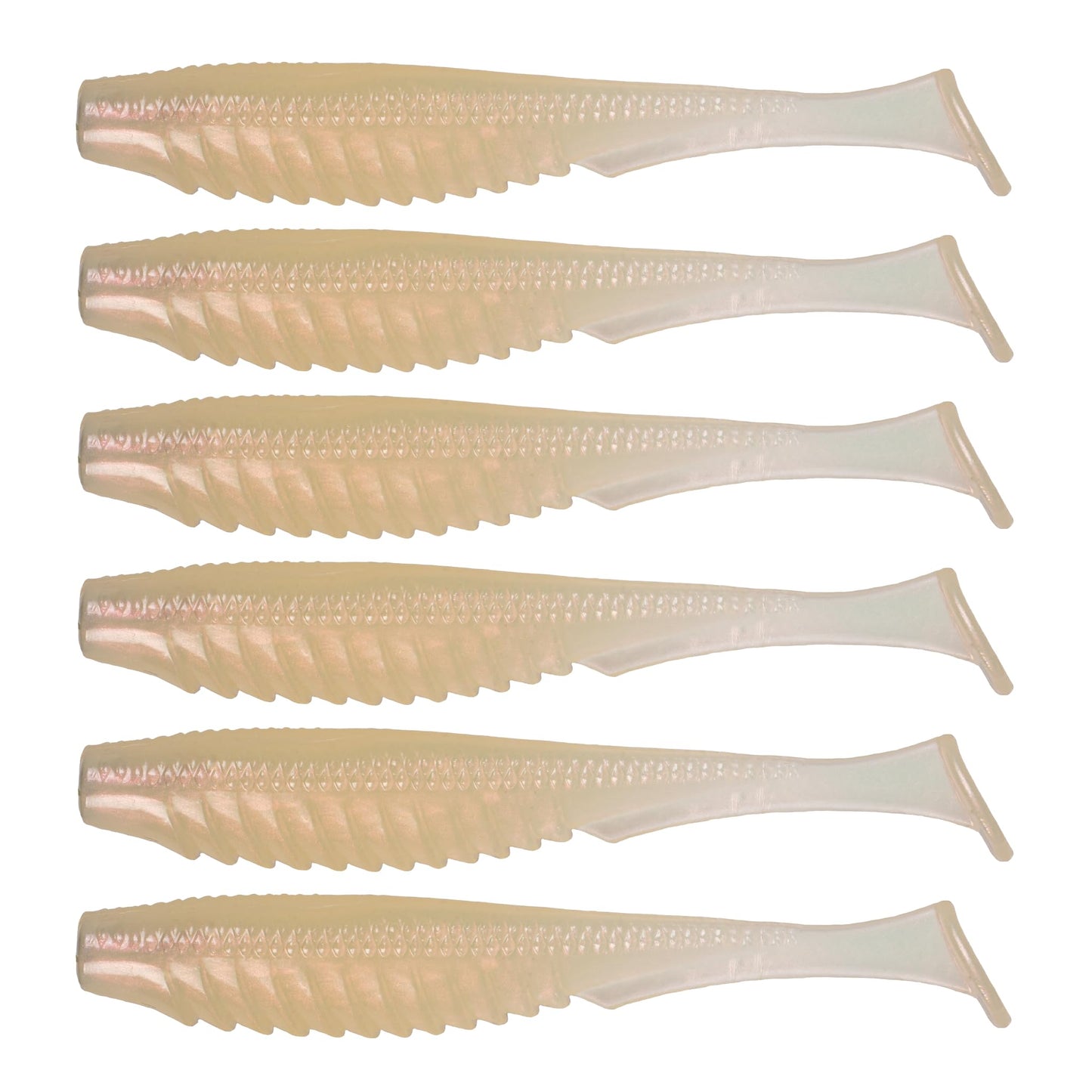 6th Sense – Party Paddle 4.3" – Saltwater Swimbait – Inshore Fishing – Redfish/Trout/Snook – Paddle Tail Soft Plastic