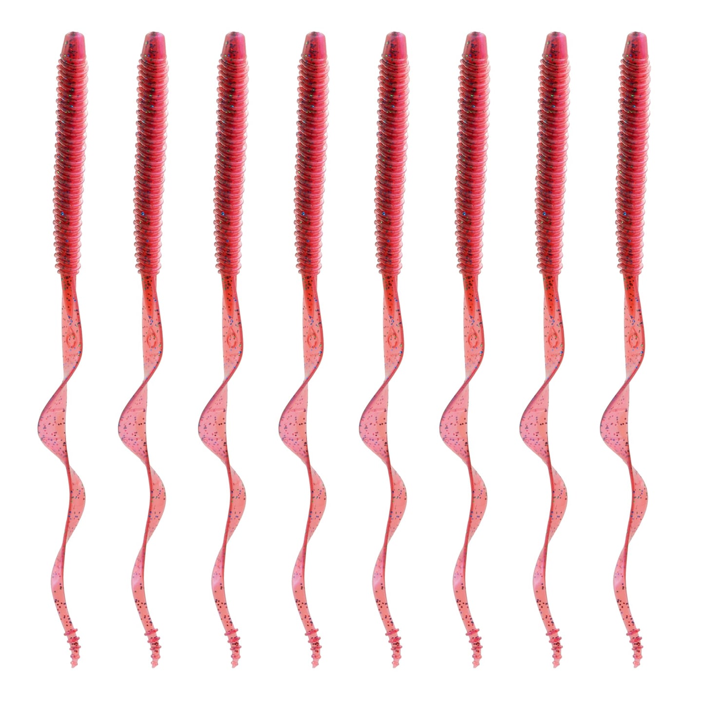 6th Sense – Boosa 9.6" Ribbon Tail Worm – Bass Fishing Lure with Alternating Ribs, Flexible Body Action, and Vibrating Ringed Tail for Added Motion – Made in The USA