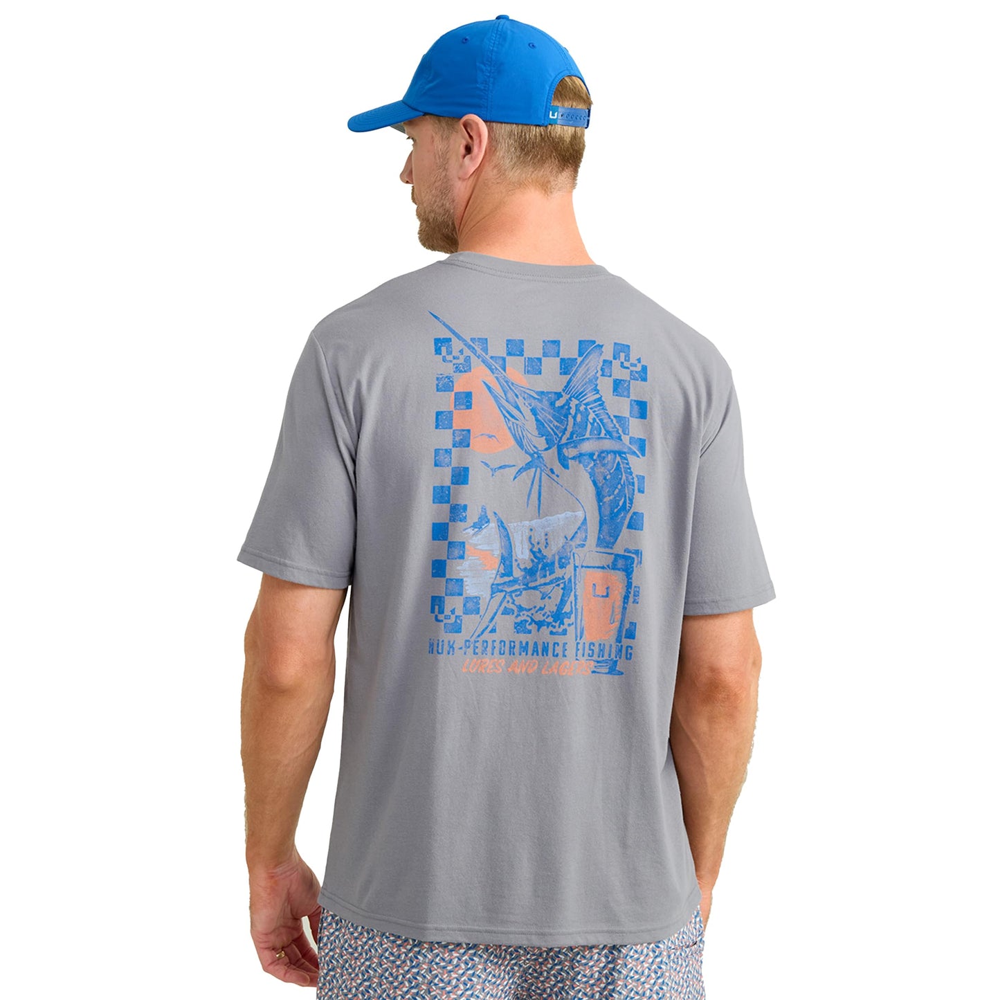 HUK - Men's Short Sleeve Performance Tee, Fishing T-Shirt for Men