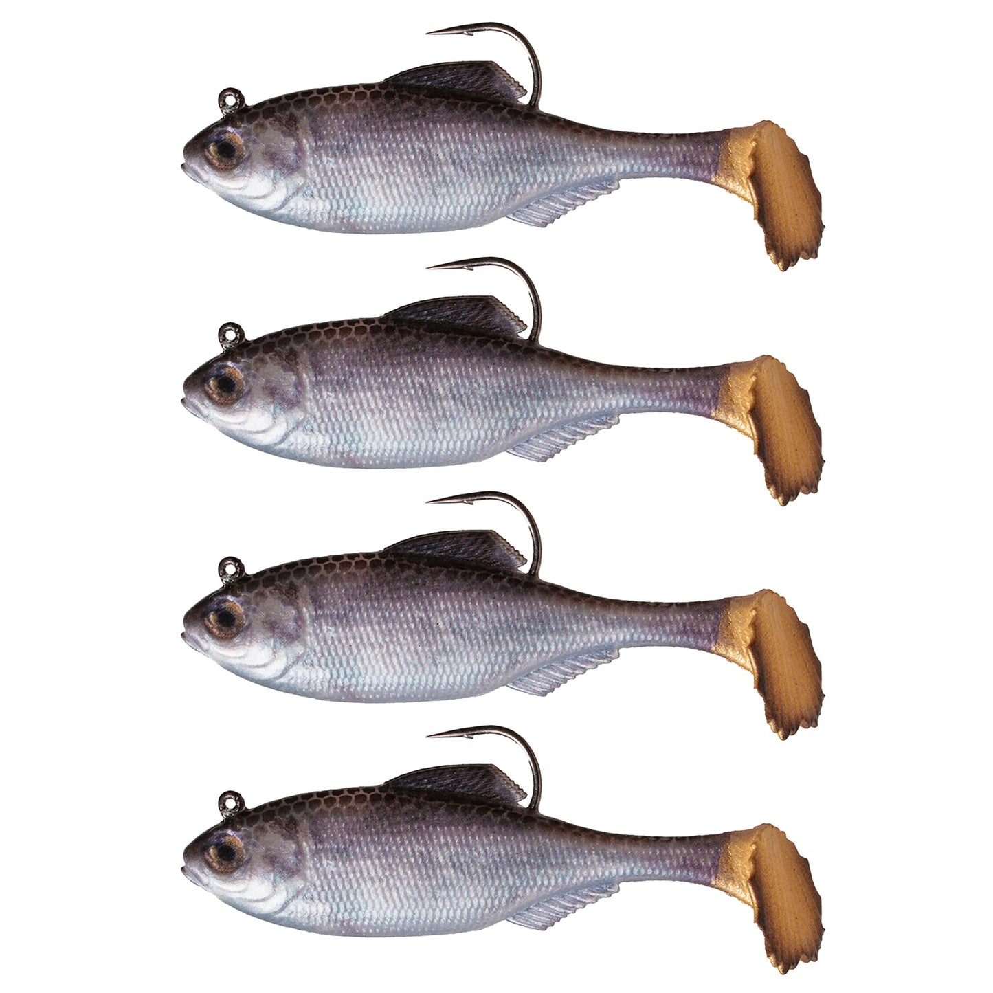 6th Sense – Masterclass Pre-Rigged Panorama Swimbait – Pre-Rigged Soft Plastic Swimbait with Hook & Weight – Multiple Realistic Swimming Action