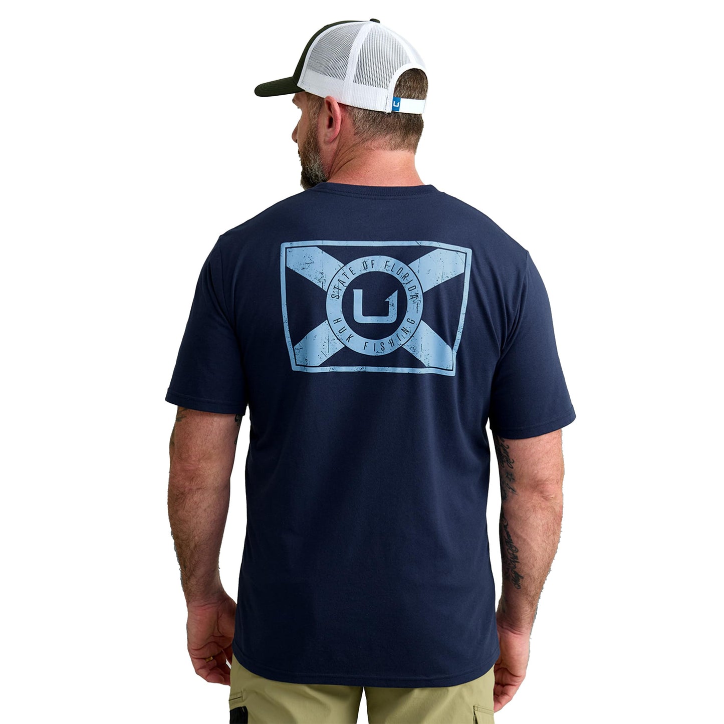 HUK - Men's Short Sleeve Performance Tee, Fishing T-Shirt for Men