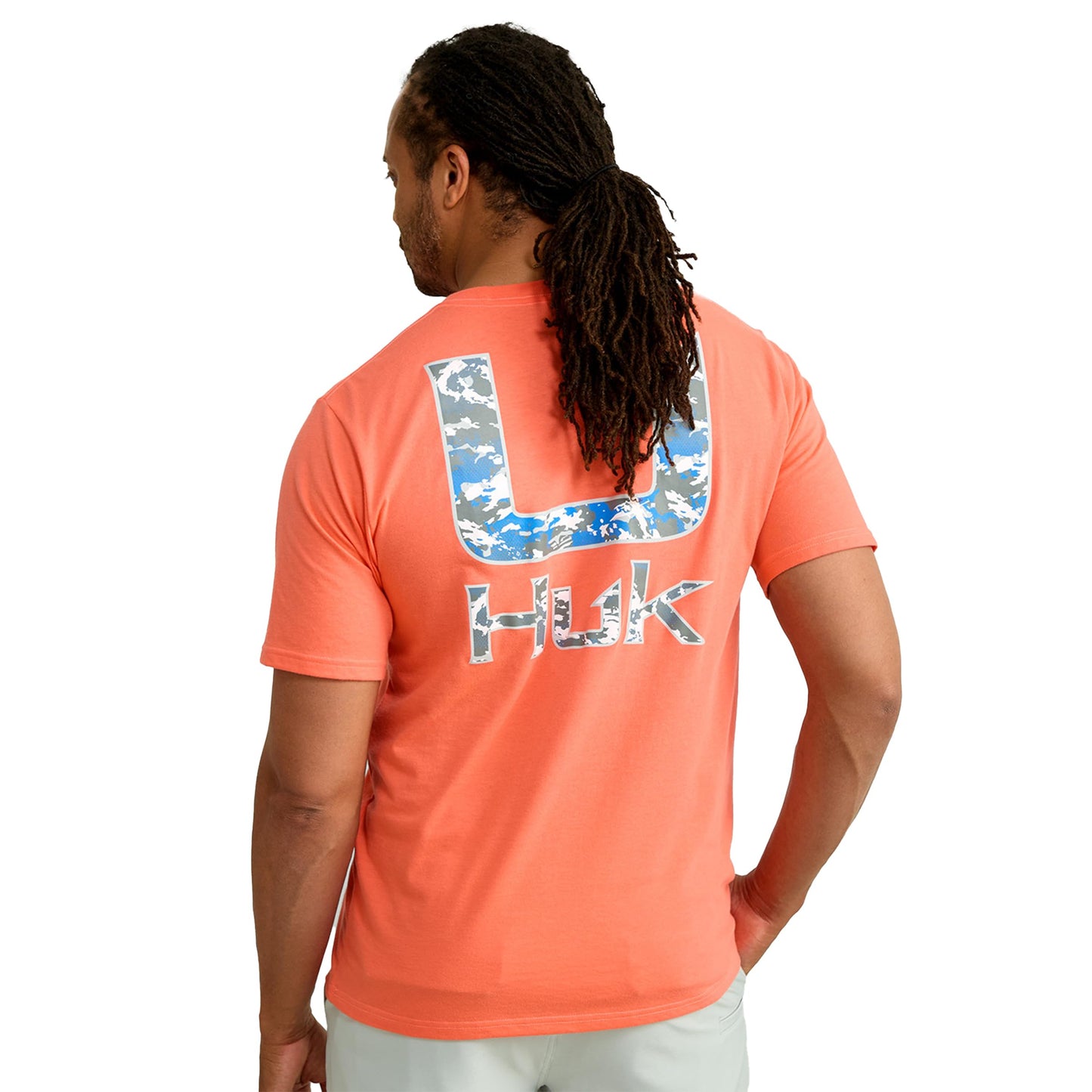 HUK - Men's Short Sleeve Performance Tee, Fishing T-Shirt for Men
