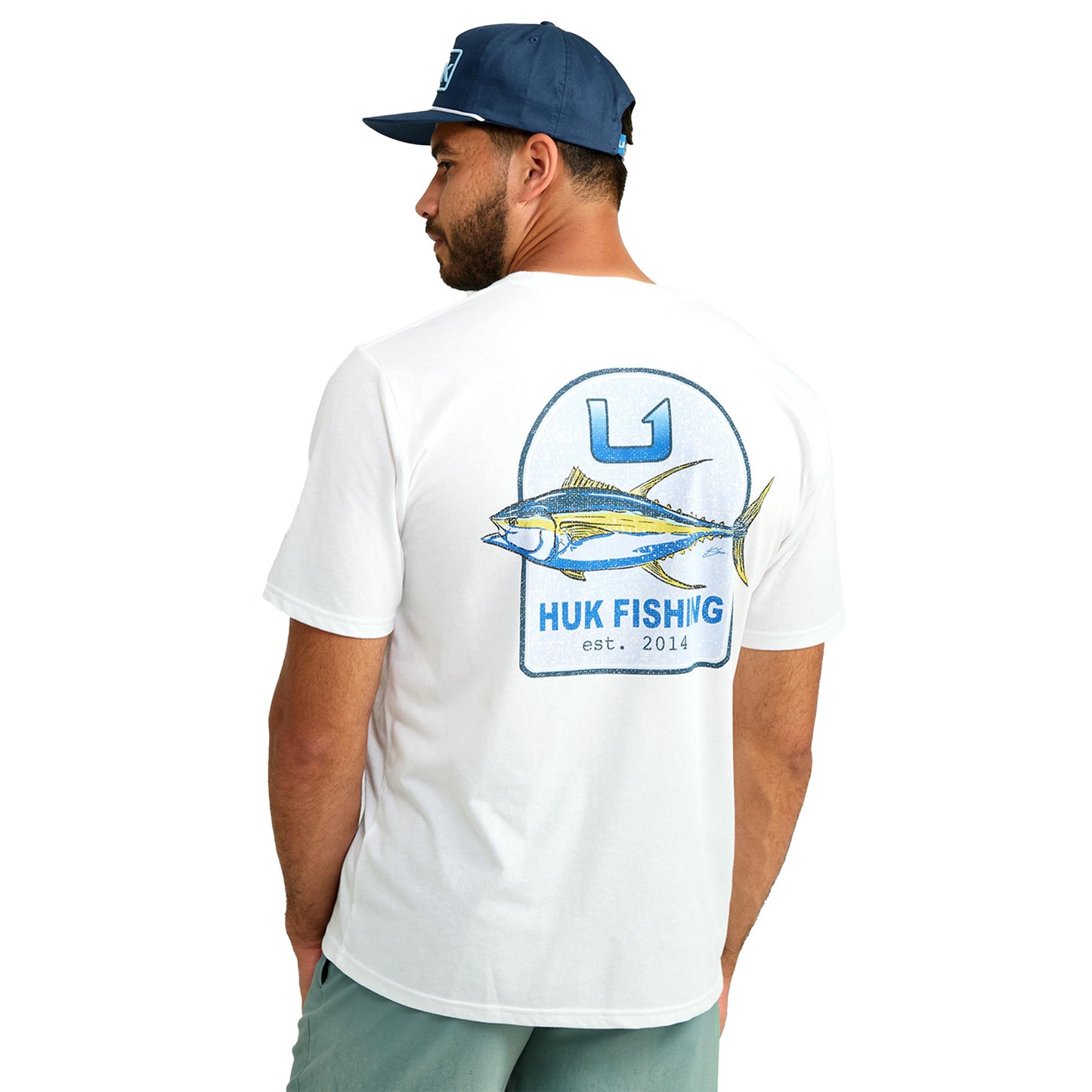 HUK - Men's Short Sleeve Performance Tee, Fishing T-Shirt for Men