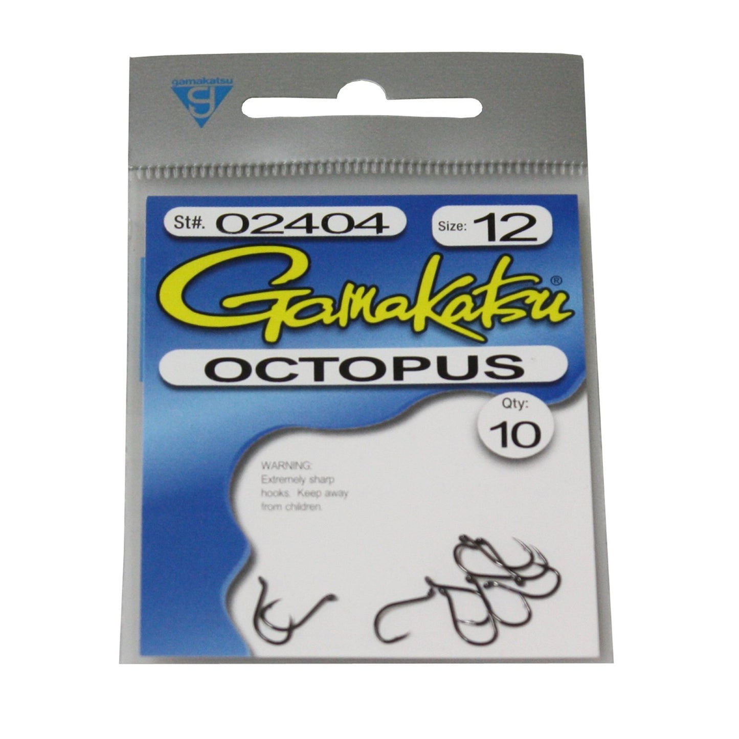 Gamakatsu Octopus Hook-10 Per Pack