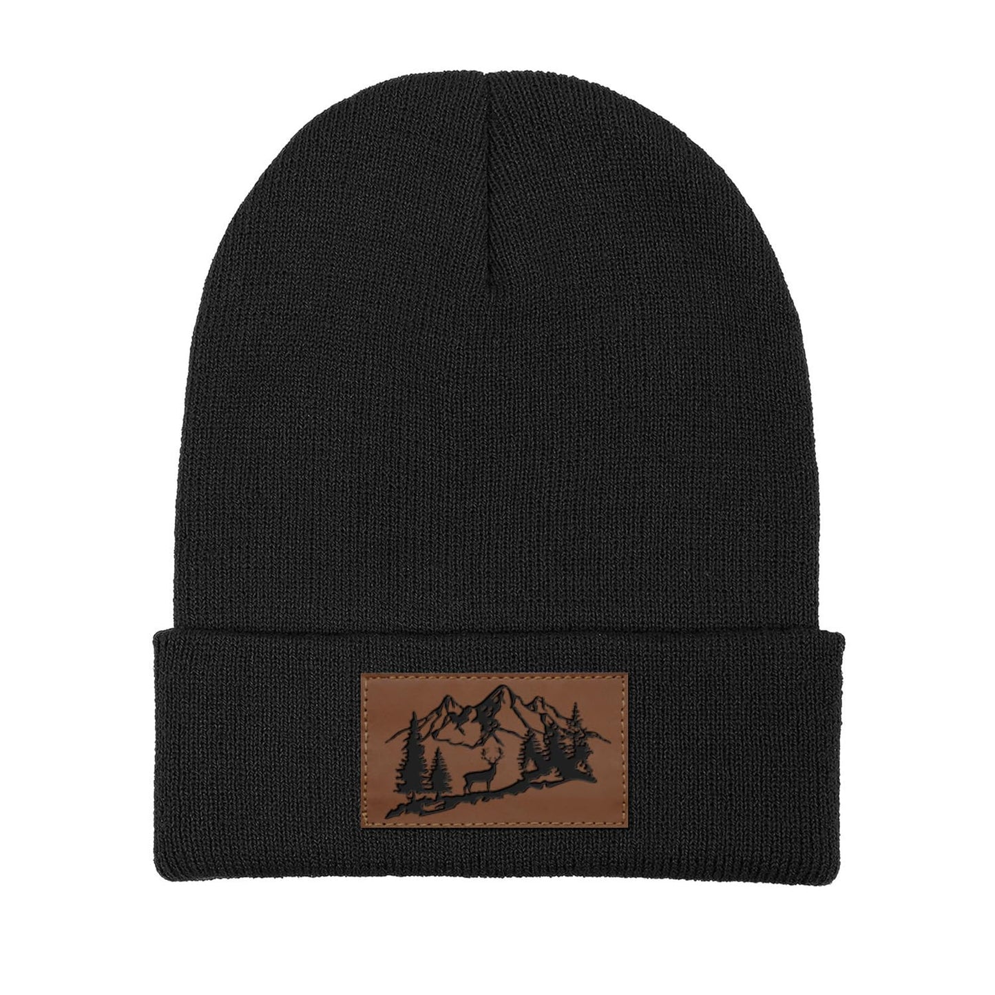 Leather Patch Trucker Hat-Adjustable Baseball Caps,Snap Back Trucker Cap Gift for Men Women Accessory