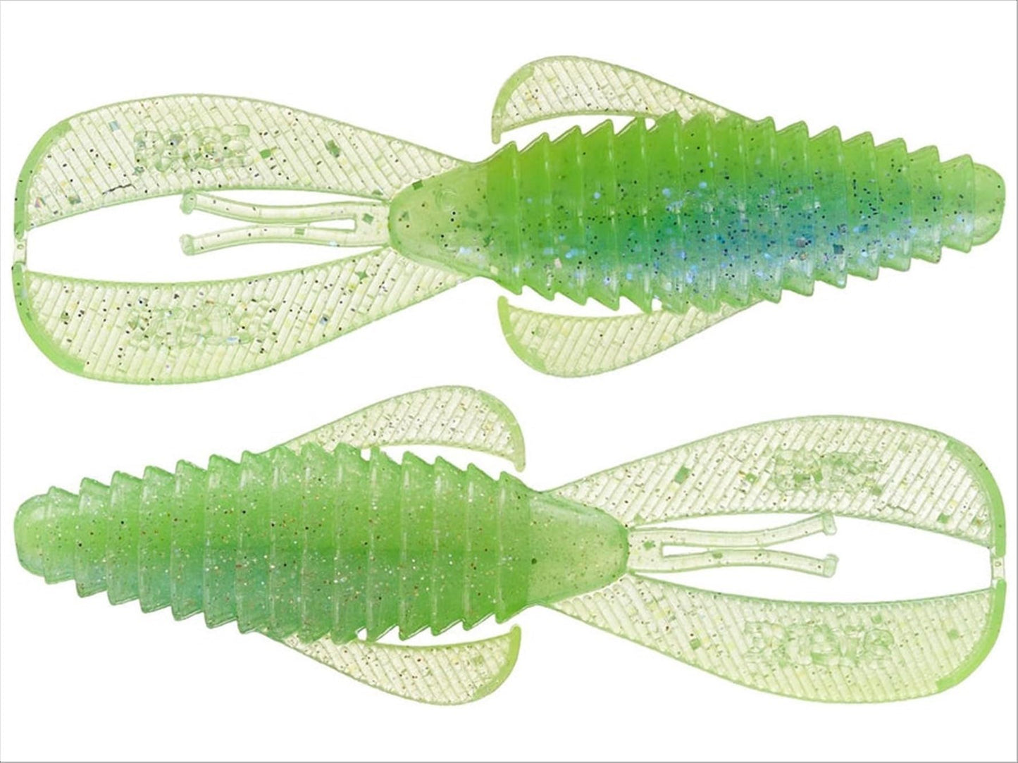 Strike King Rage Bug Fishing Lure, Soft Plastic Grub, Unique Design, Subtle Action