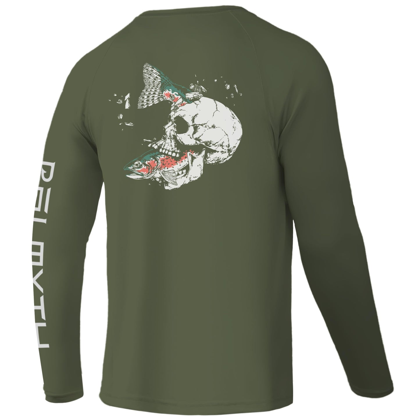 Palmyth Fishing Shirts for Men Long Sleeve UPF 50+ T Shirt Sun Protection Tee