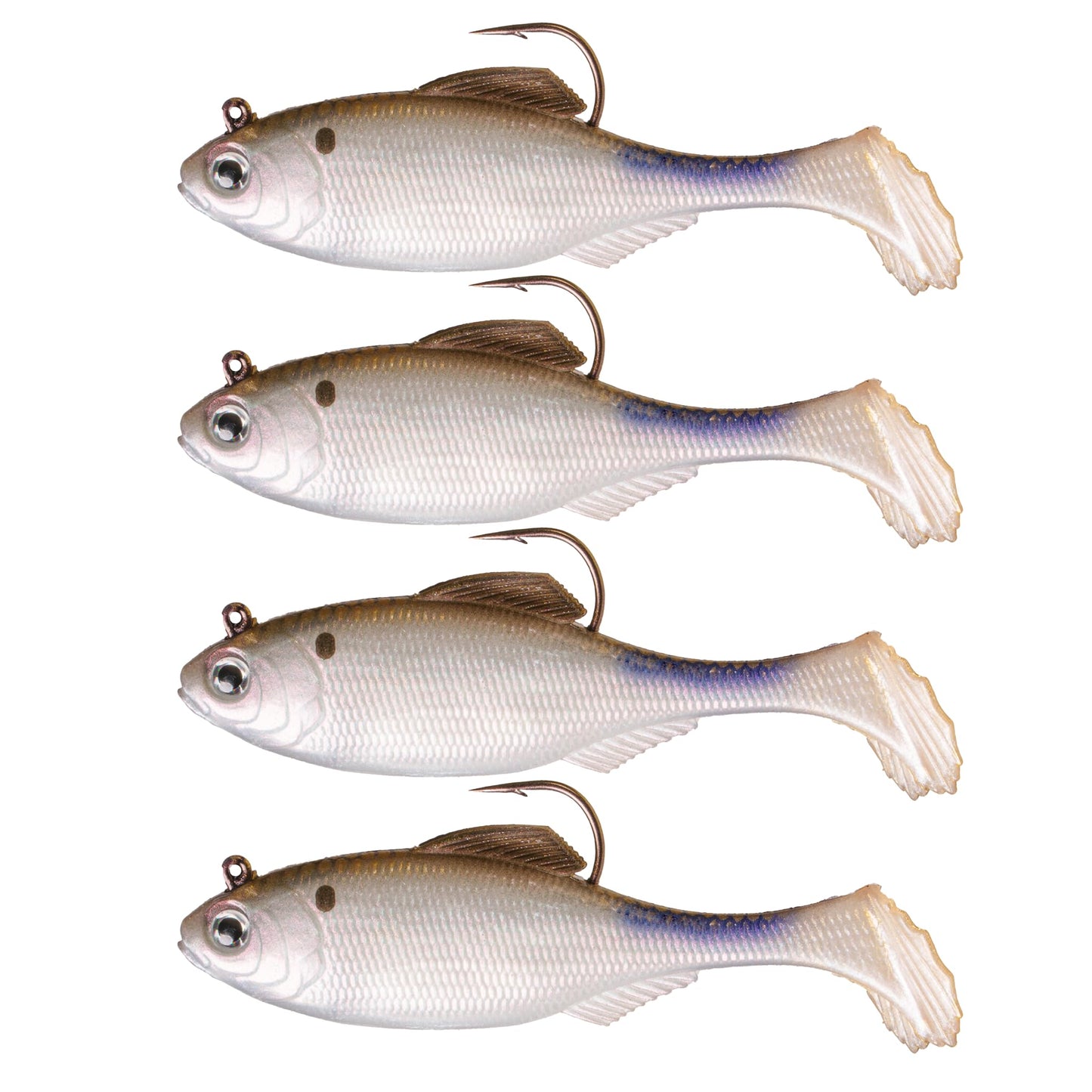 6th Sense – Masterclass Pre-Rigged Panorama Swimbait – Pre-Rigged Soft Plastic Swimbait with Hook & Weight – Multiple Realistic Swimming Action