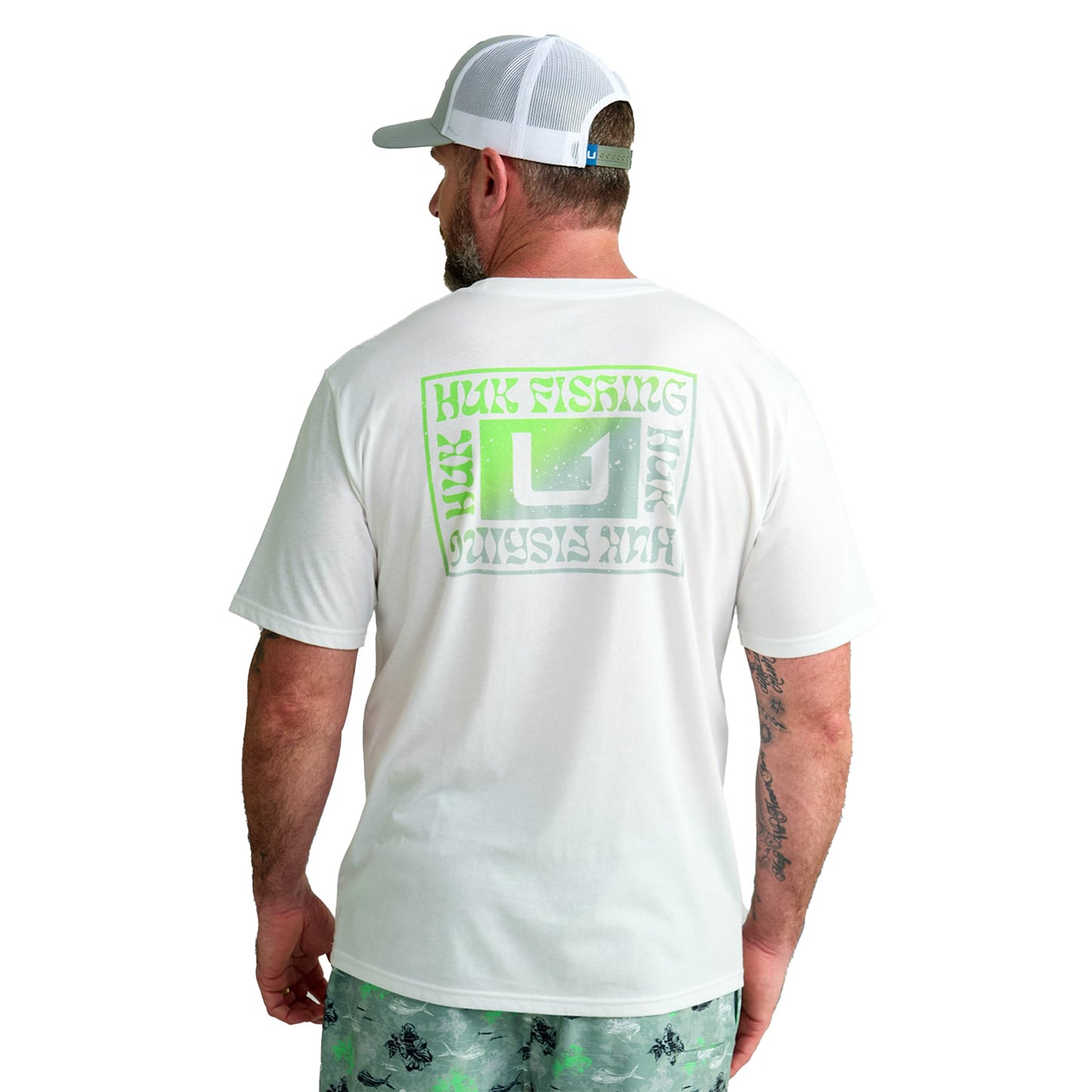 HUK - Men's Short Sleeve Performance Tee, Fishing T-Shirt for Men