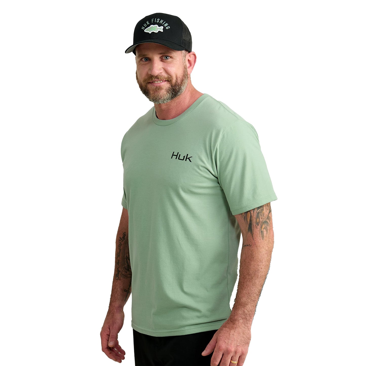 HUK - Men's Short Sleeve Performance Tee, Fishing T-Shirt for Men