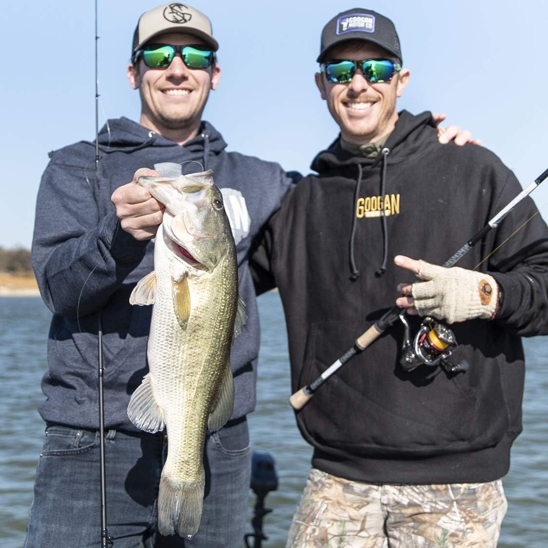Catch Co Googan Squad Bass Fishing Mondo Kit PRO | Googan Squad Mini Banger, Zinger, Grass Hero, Filthy Frog, Saucy Swimmer, and Necko Sun Mask