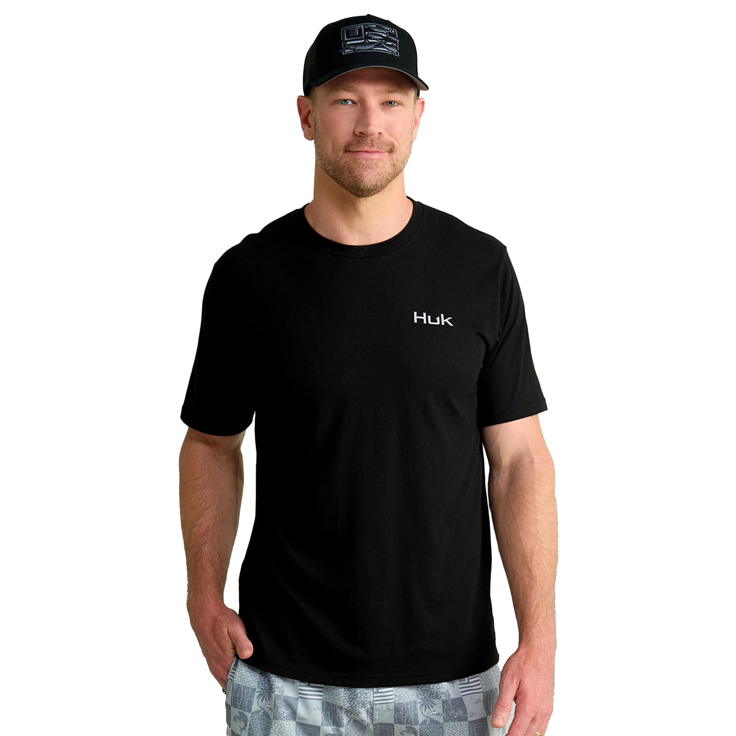 HUK - Men's Short Sleeve Performance Tee, Fishing T-Shirt for Men