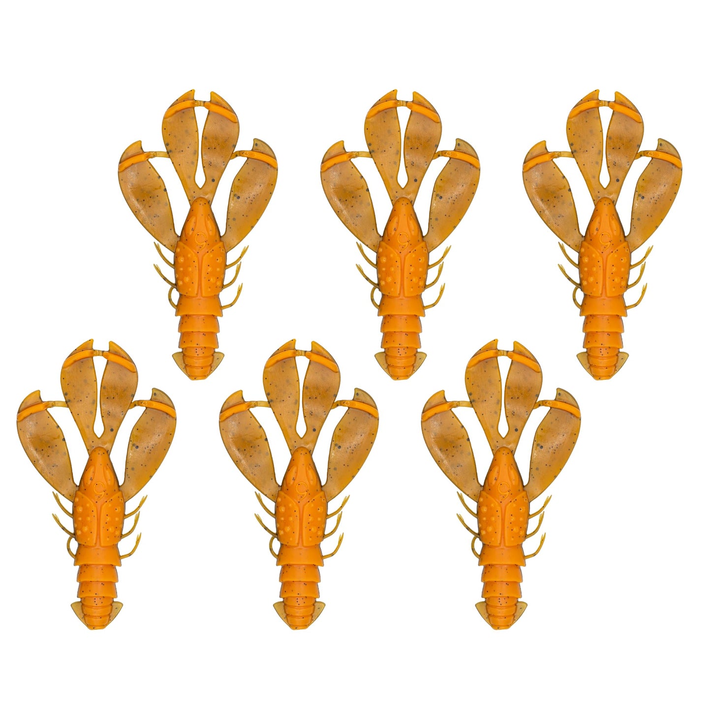 6th Sense – Congo Craw 3.8" – Creature Bait – Bass Fishing – Customizable Appendages (5 per Pack) Made in The USA