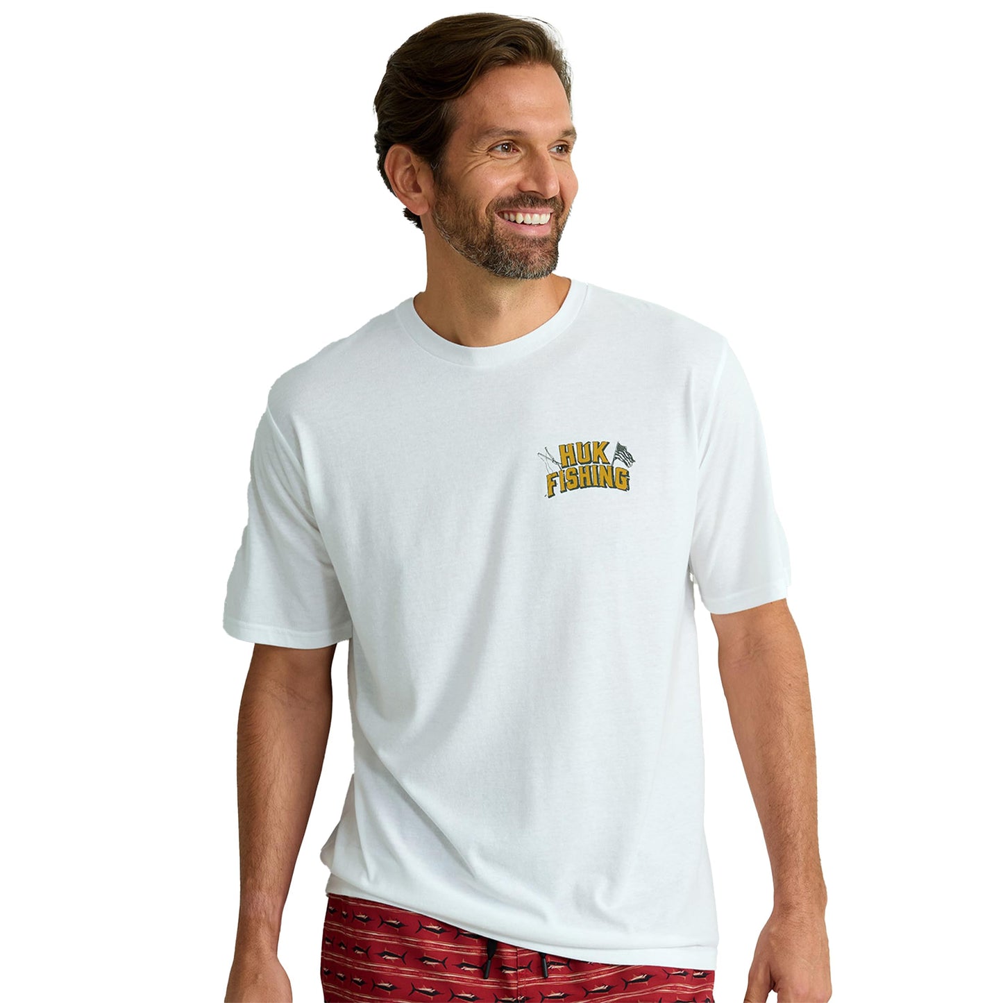 HUK Mens Kc Scott Short Sleeve Tee, Performance Fishing T-Shirt