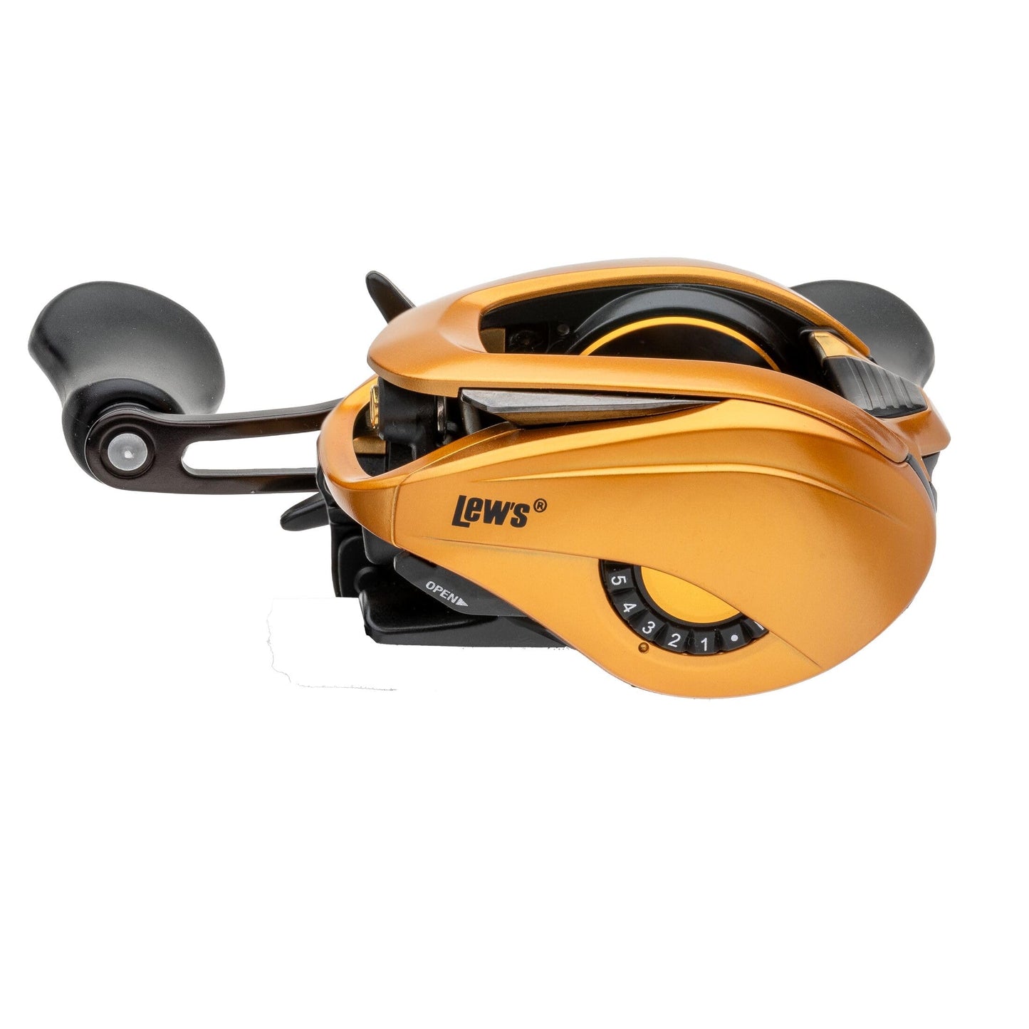 Lew’s Custom Pro Baitcast Fishing Reel, 10+1 Bearings, Aluminum Frame, ParaMag ITB Brake, Aluminum Speed Gears, Carbon Fiber Drag, Gold/Black