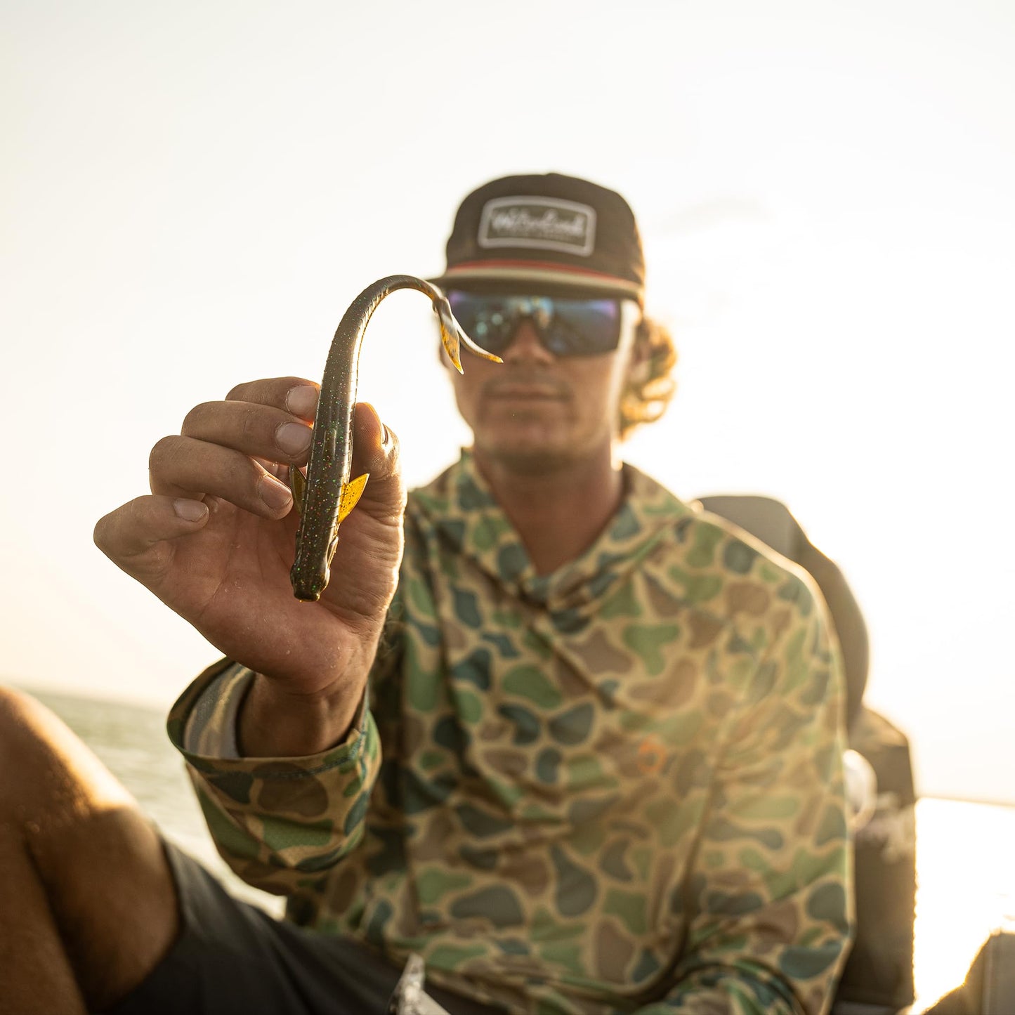 6th Sense Flush 7.5 Heavy – Bass Fishing Lure | Weighted Soft Jerkbait with Keel-Style Belly, Realistic Fins, Level Falling Action, and Ideal 6/0–7/0 Hook Pairing