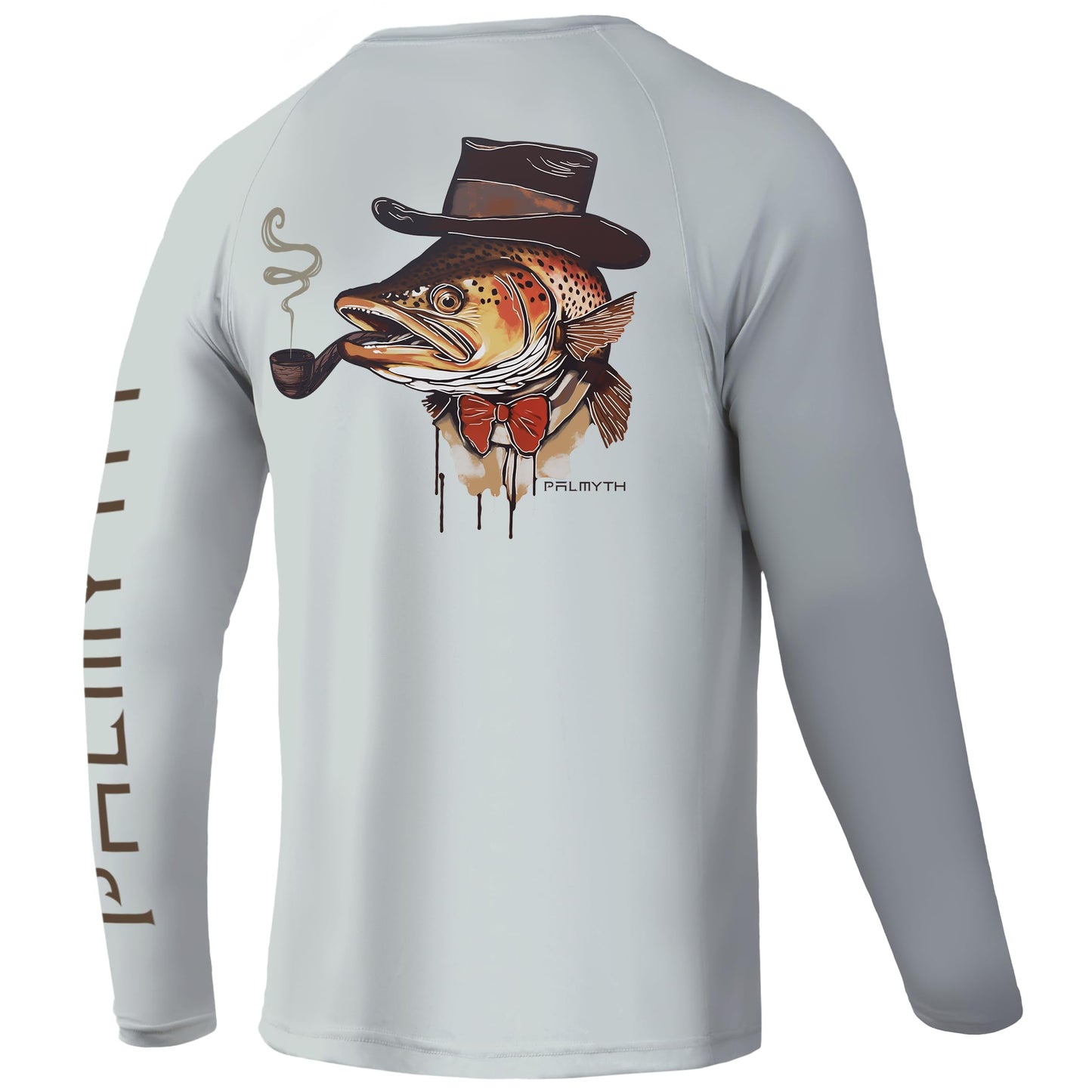 Palmyth Fishing Shirts for Men Long Sleeve UPF 50+ T Shirt Sun Protection Tee