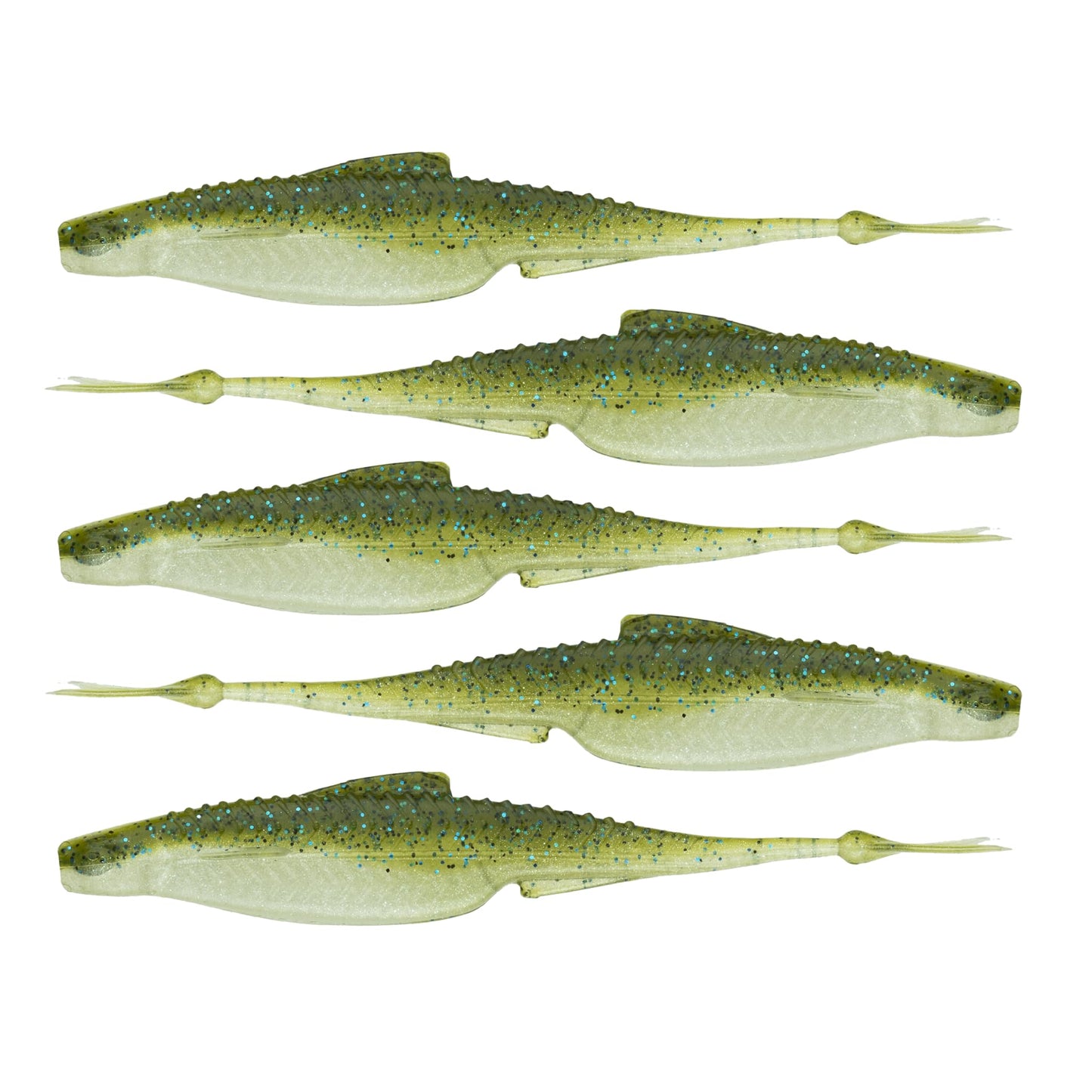 6th Sense Flush 7.5 Heavy – Bass Fishing Lure | Weighted Soft Jerkbait with Keel-Style Belly, Realistic Fins, Level Falling Action, and Ideal 6/0–7/0 Hook Pairing