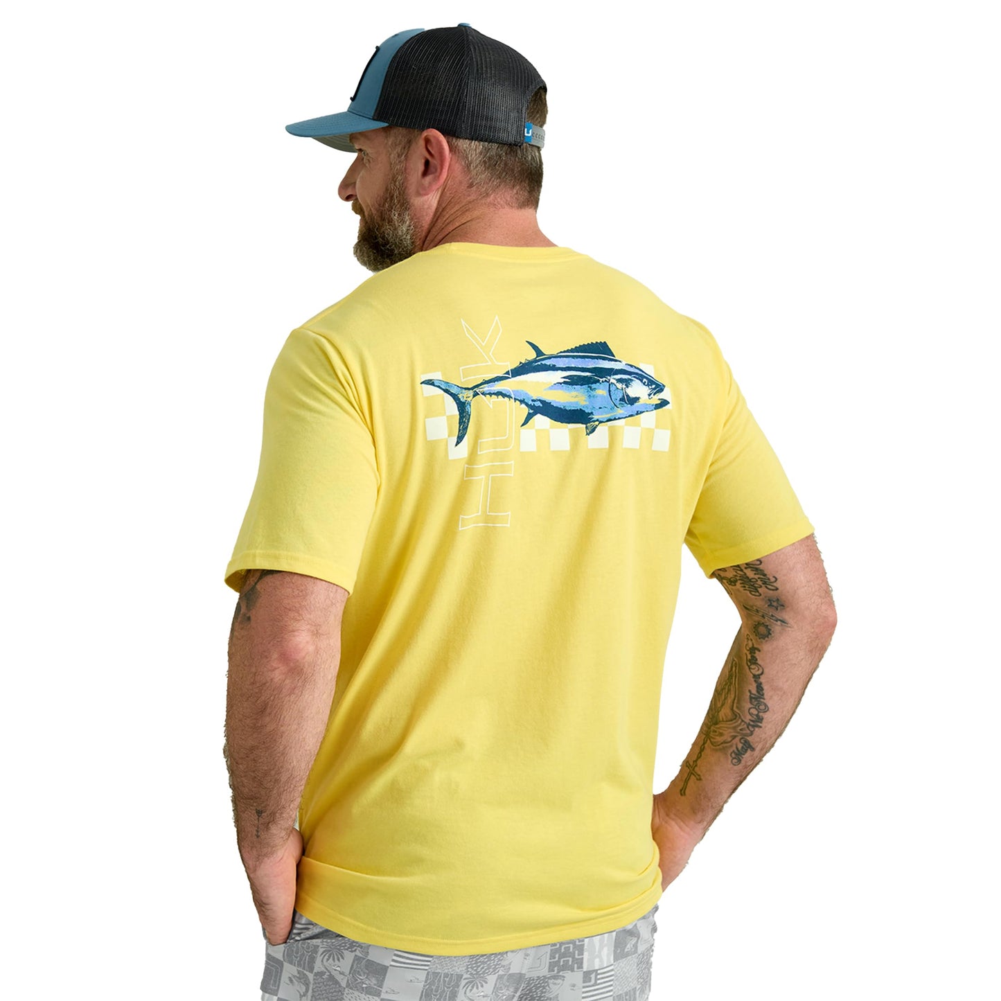 HUK - Men's Short Sleeve Performance Tee, Fishing T-Shirt for Men