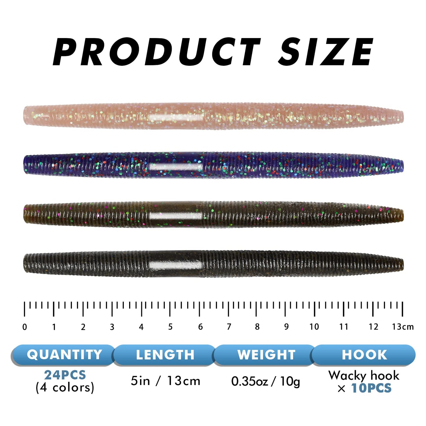 Gotour Weedless Soft Fishing Lures for Freshwater and Saltwater, Premium Pre-Rigged Jig Head Paddle Tail Swimbaits for Bass Fishing，Jigs Fishing Bait for Crappie Trout Walleye, Amazing Fishing Gifts