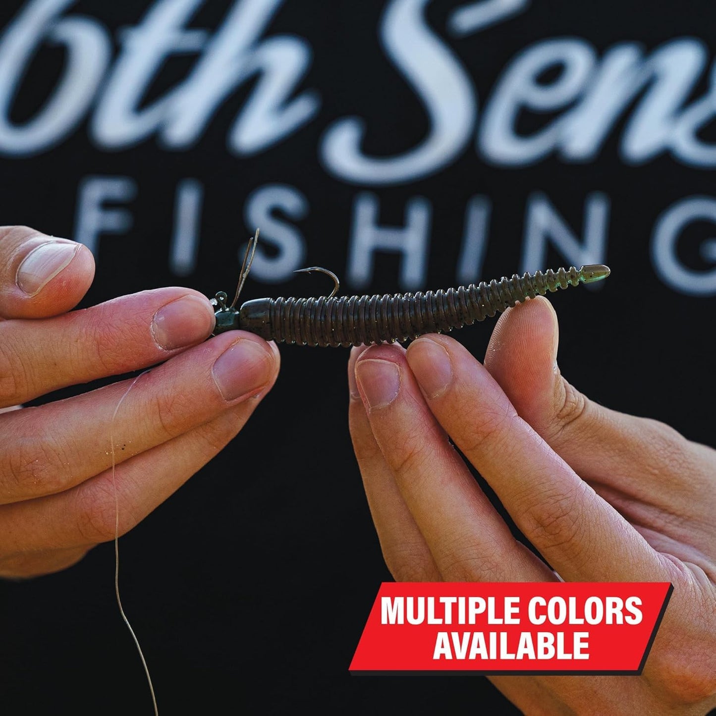 6th Sense – Boosa Ned 3.3 – Finesse Ned Worm – Bass Fishing – Ribbed Body Shimmy Tail – Divine Ned Jig Heads - Made in The USA